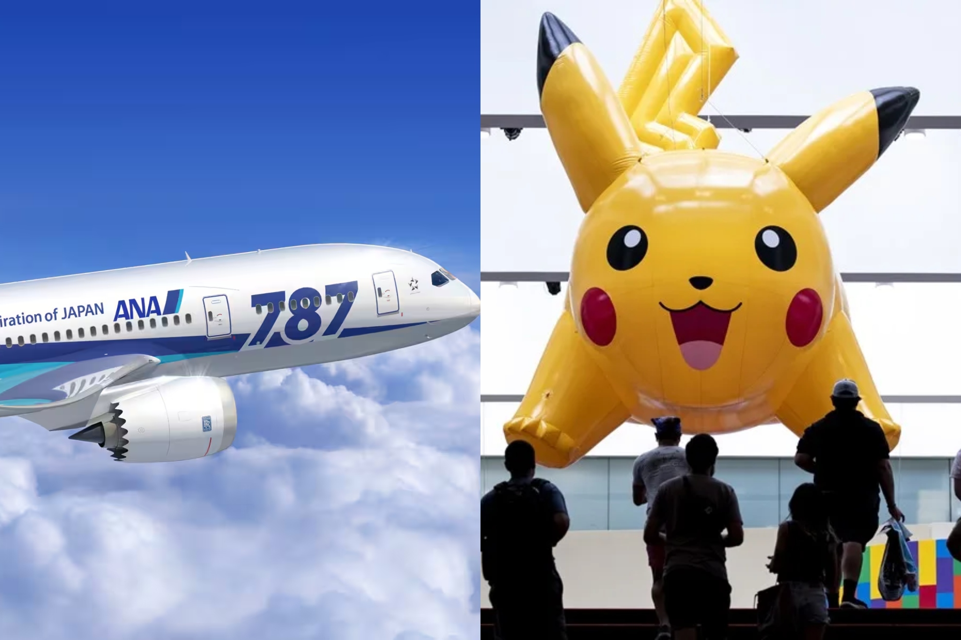 ANA y Pokémon lanzan tres aviones para celebrar el 30 aniversario de la saga y el 40 de la compañía aérea: así son los tres modelos