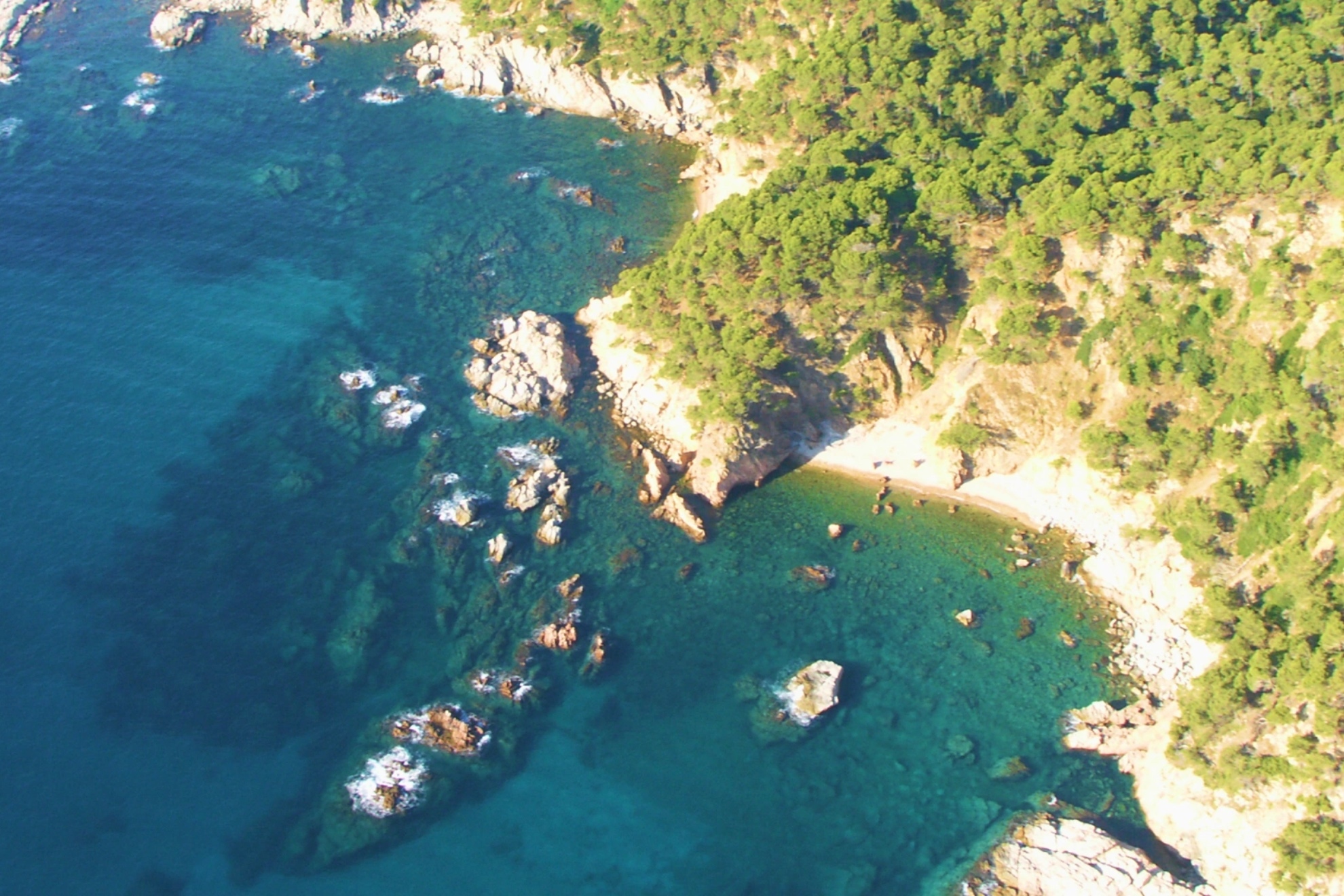 Ni Aiguablava ni Sa Tuna, esta es la cala de la Costa Brava que sigue escondida entre rocas y pinos: un tesoro aún por explorar donde el mar muestra un azul imposible