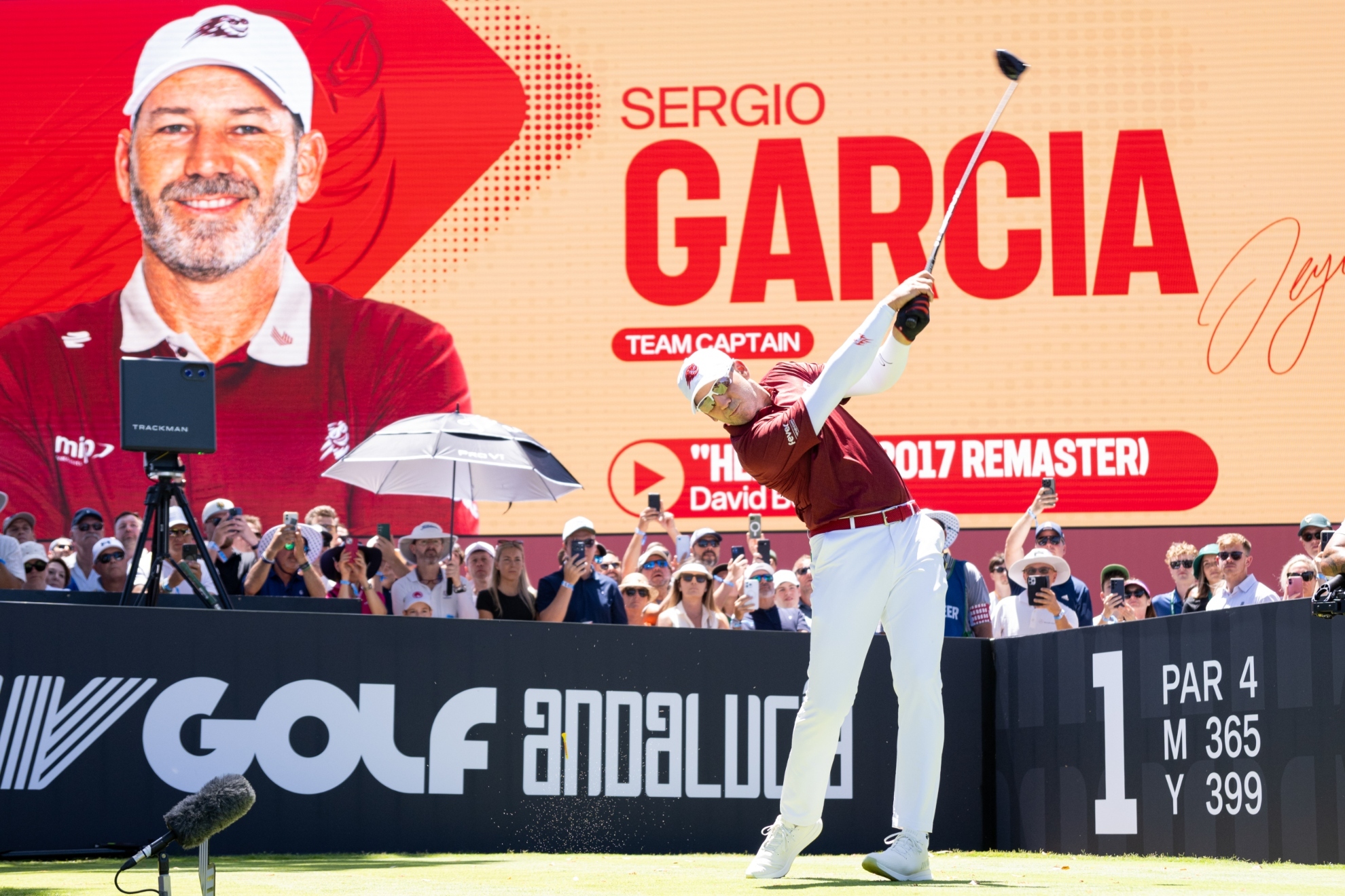 Sergio García y David Puig construyen una gran vuelta en Valderrama a base de paciencia