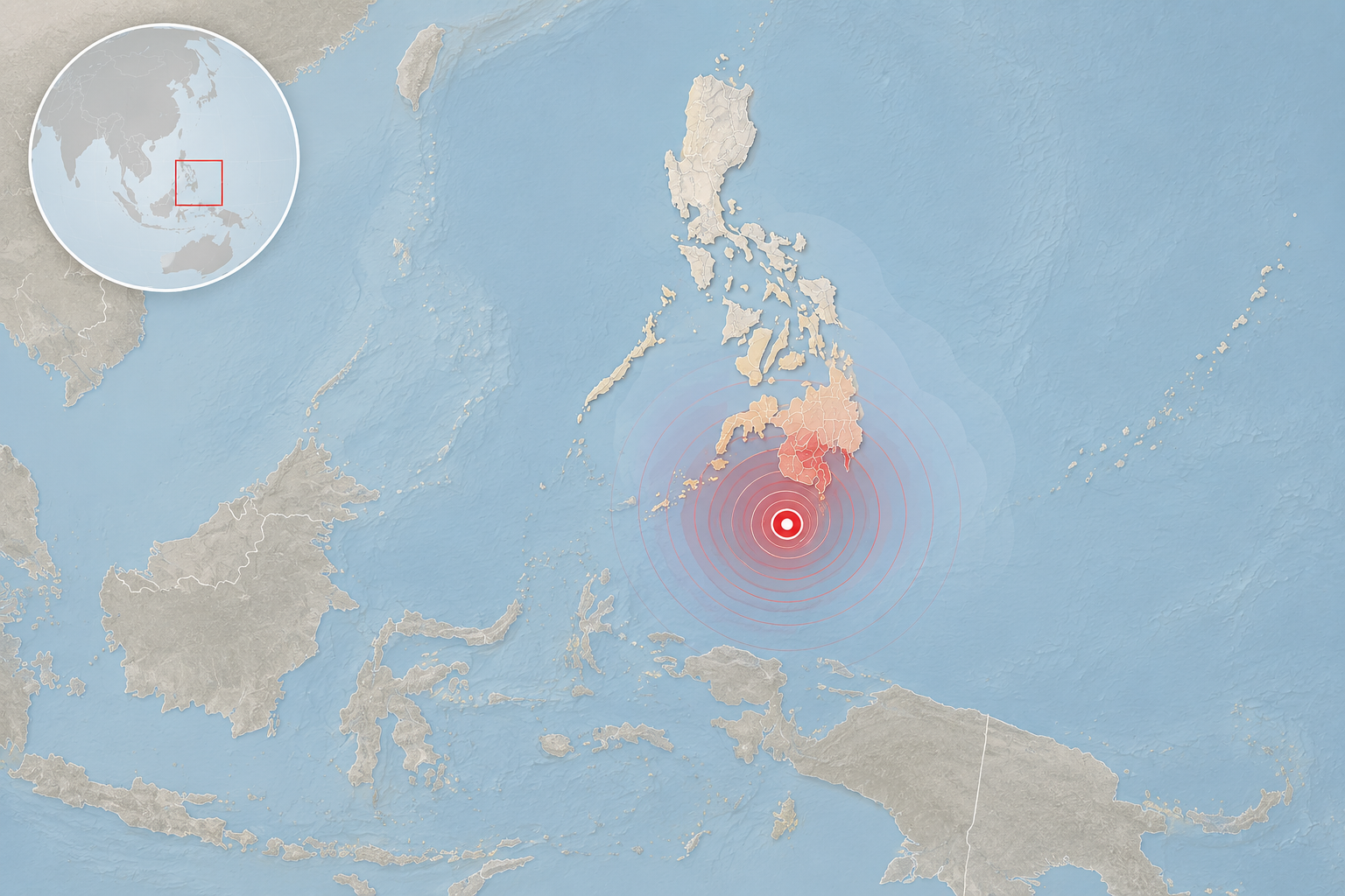 Un terremoto de magnitud 7,8 sacude Filipinas y activa alertas de tsunami en el Pacífico