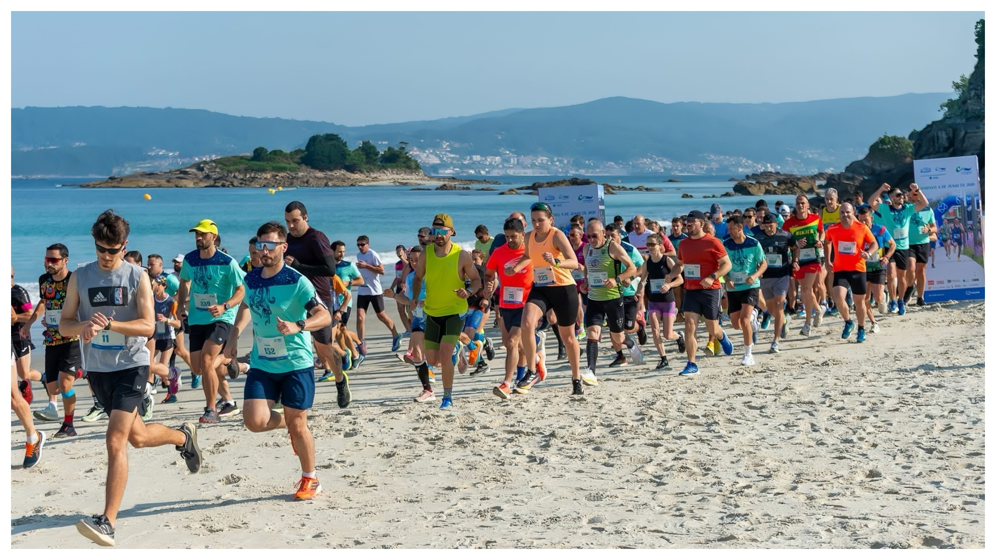 La V Carrera Carmiña de Marín agota sus dorsales y se consolida como referente del turismo deportivo