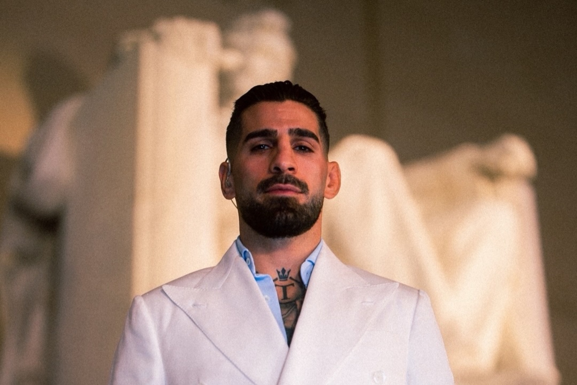 La rueda de prensa del UFC Casa Blanca, en im�genes: saltan chispas entre Topuria y Gaethje