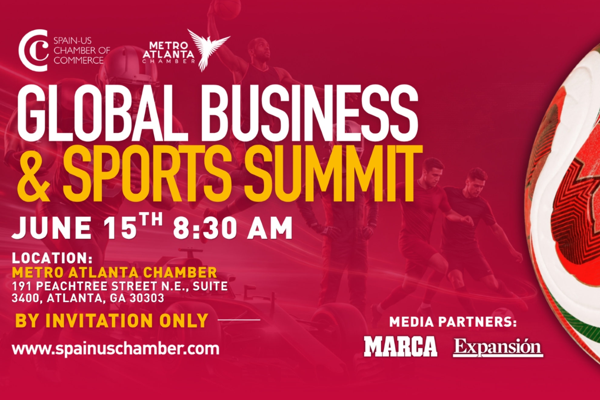 Cumbre de líderes de la industria deportiva como preámbulo al debut de España