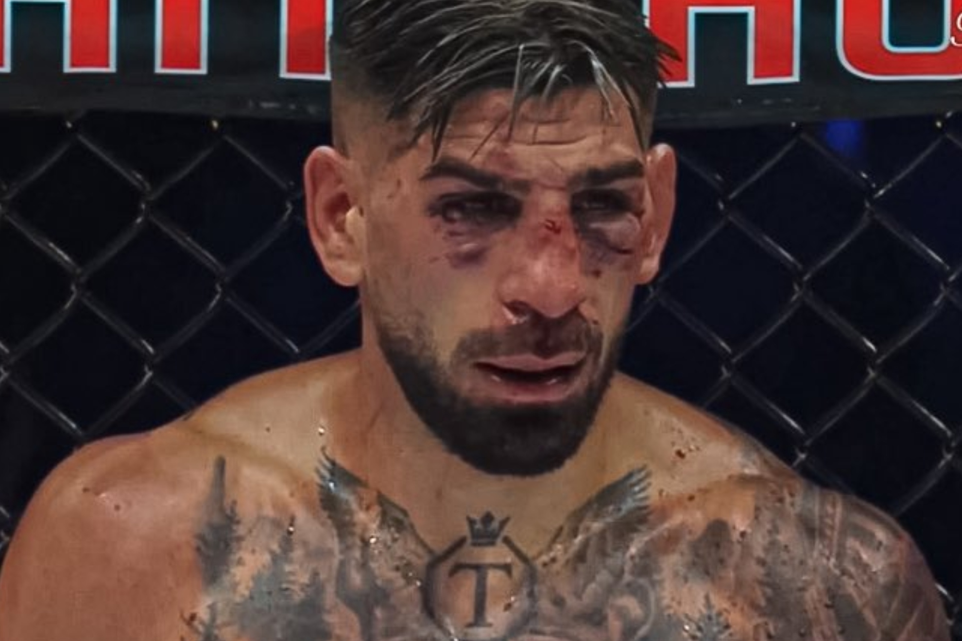 Ilia Topuria, derrotado en UFC Casa Blanca ante Gaethje.