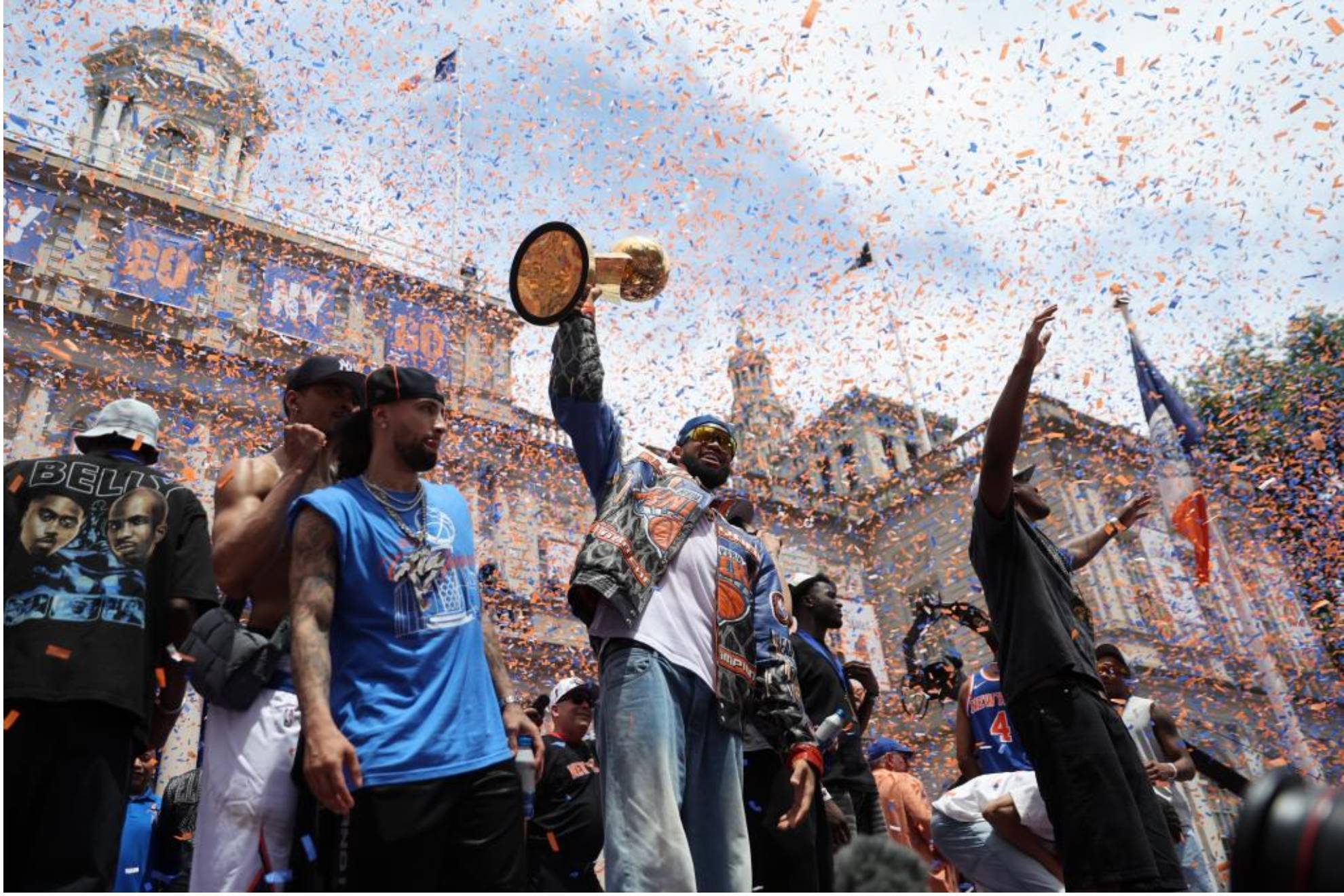 Toda Nueva York sale a la calle para celebrar el título de los Knicks