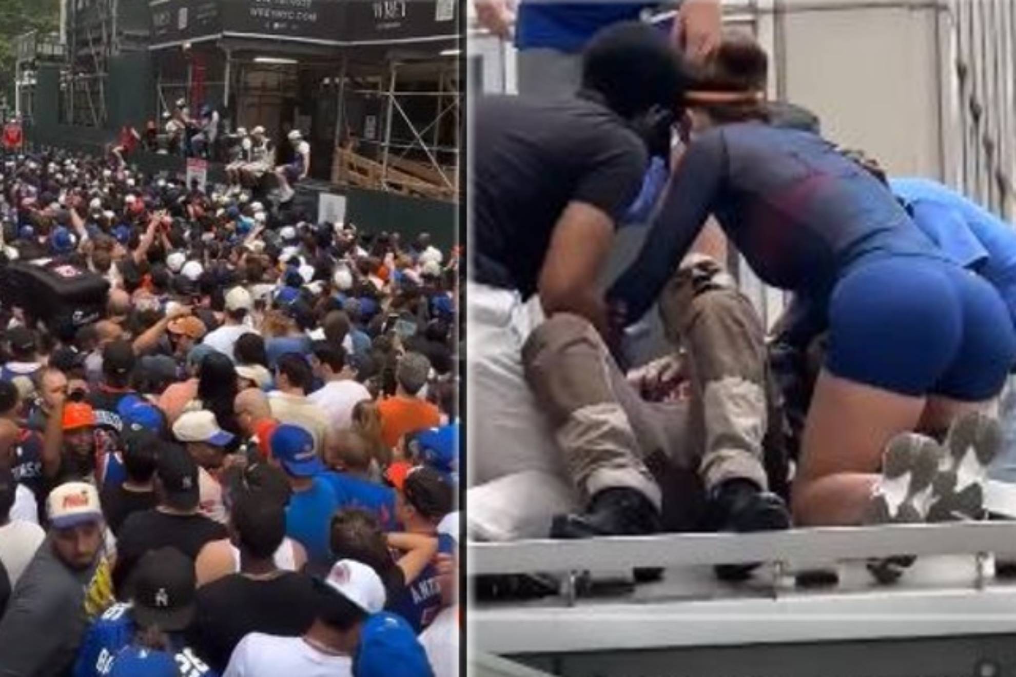 El lado oscuro del desfile de campeones de los Knicks por Nueva York: un degollamiento, tiros y violencia