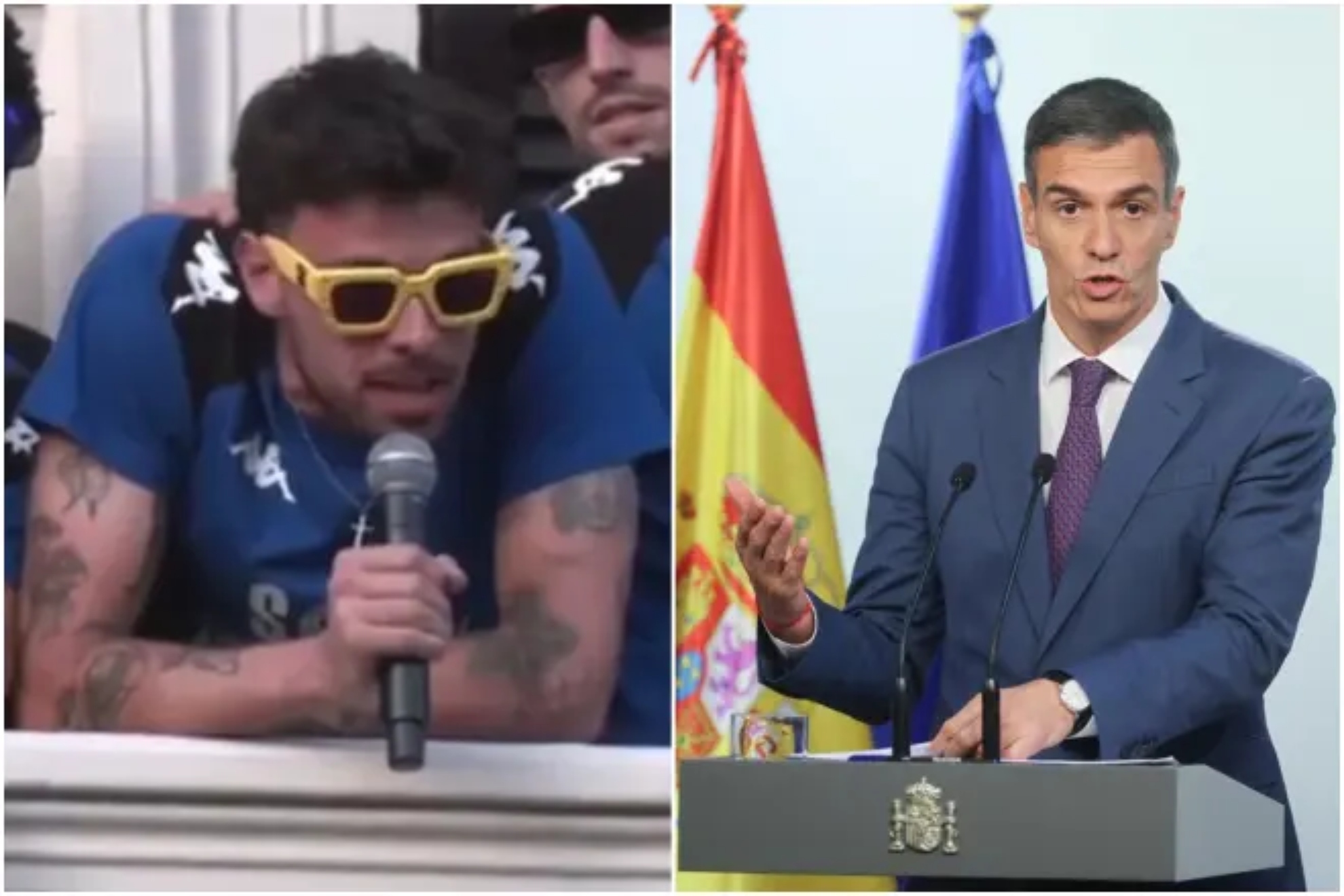 La portavoz del Gobierno responde al portero del Sabadell: "¿Sabe que es el presidente que ha multiplicado por ocho las becas?