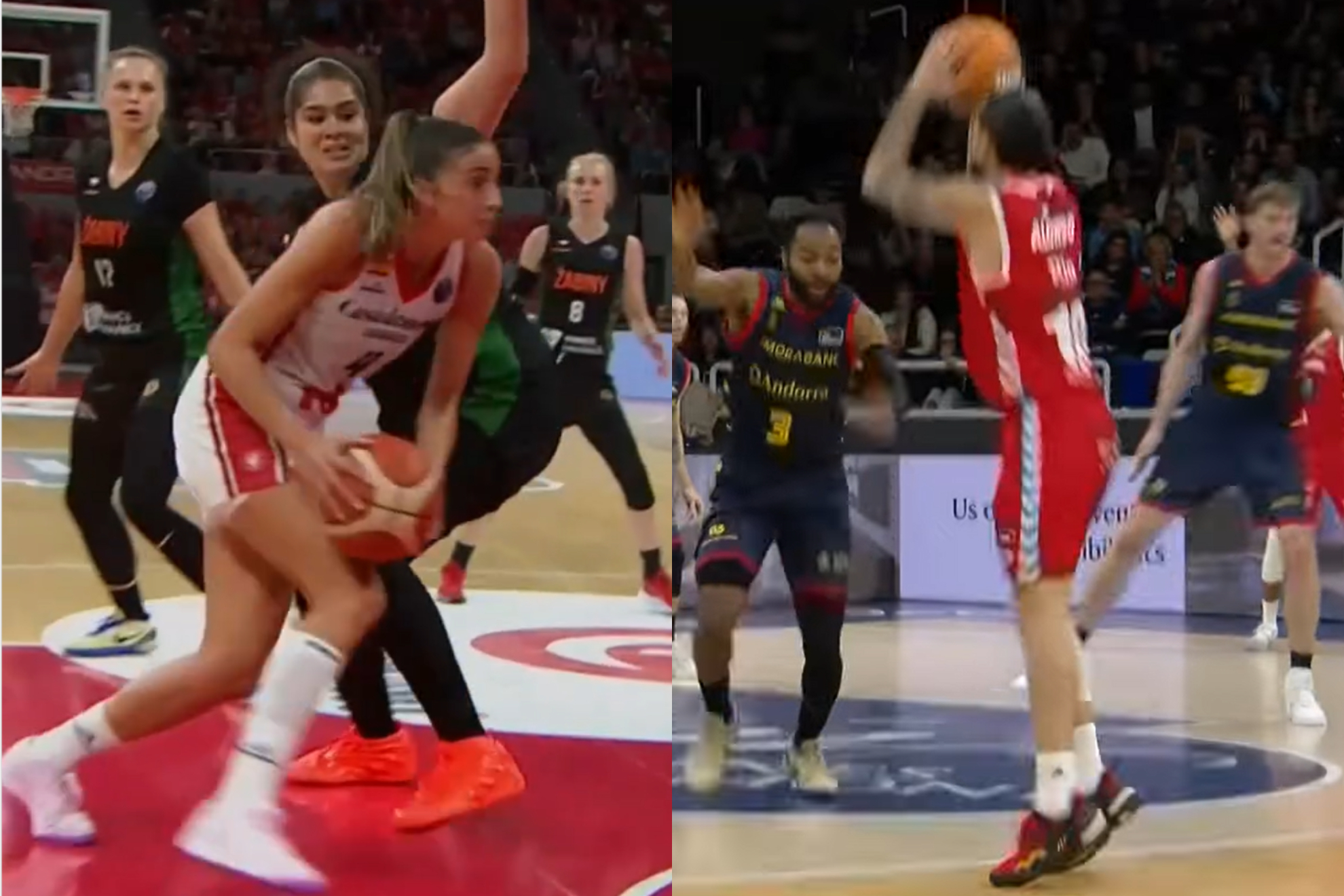 Las genialidades de Francis Alonso y Mariona Ortiz, las mejores jugadas del baloncesto español en 2026