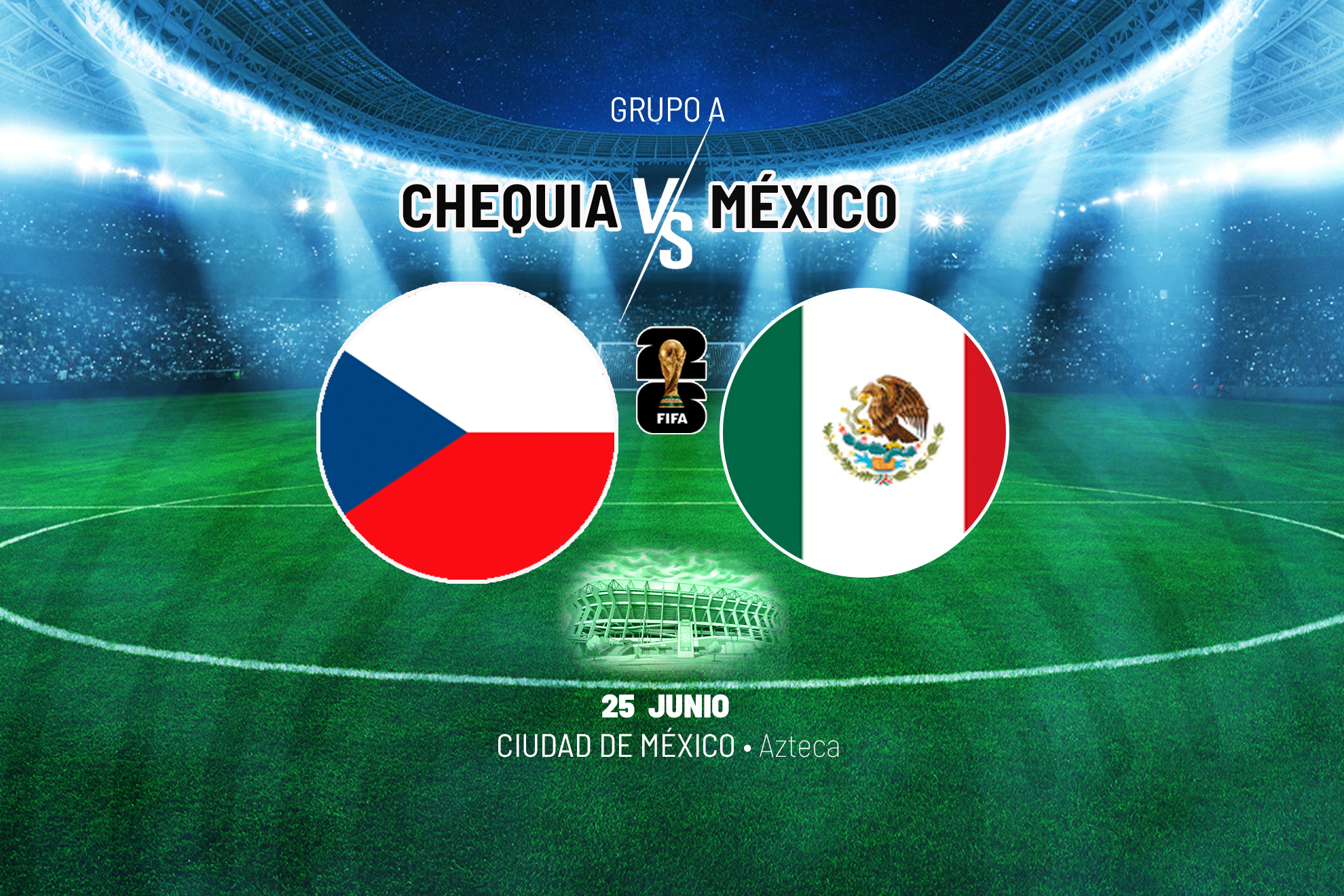 Pronóstico del República Checa - México en el Mundial: probabilidades, favorito y quién ganará el partido según el modelo MARCA