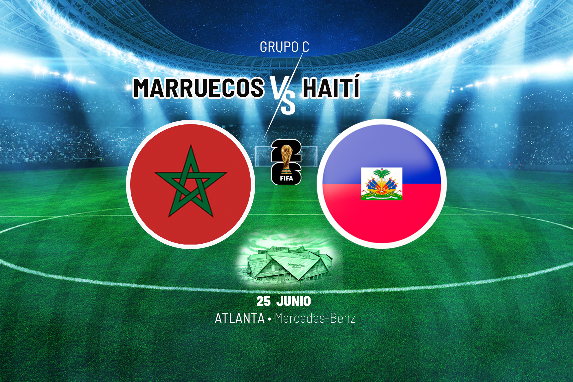Pronóstico del Marruecos - Haití en el Mundial: probabilidades, favorito y quién ganará el partido según el modelo MARCA