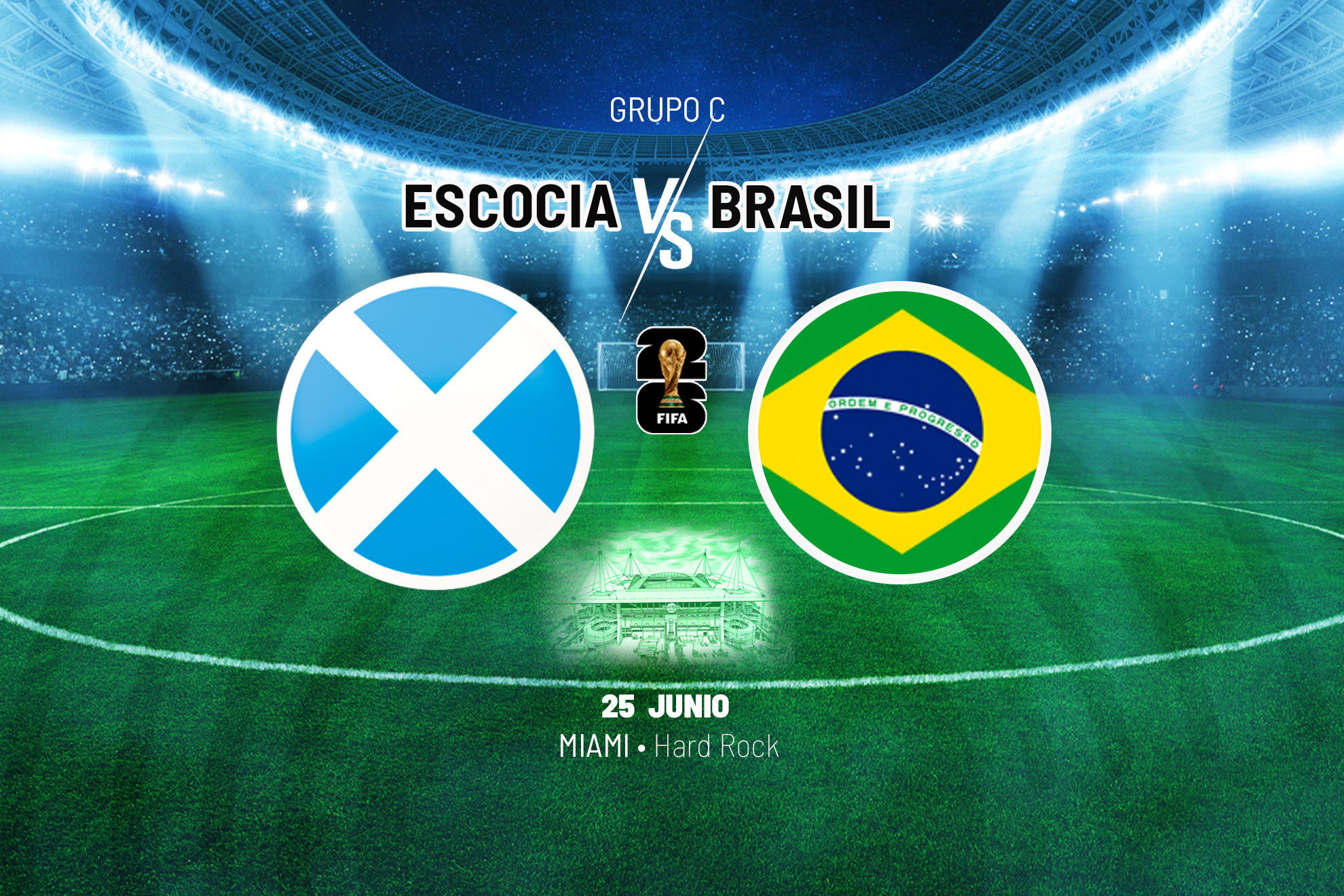 Pronóstico del Escocia - Brasil en el Mundial: probabilidades, favorito y quién ganará el partido según el modelo MARCA