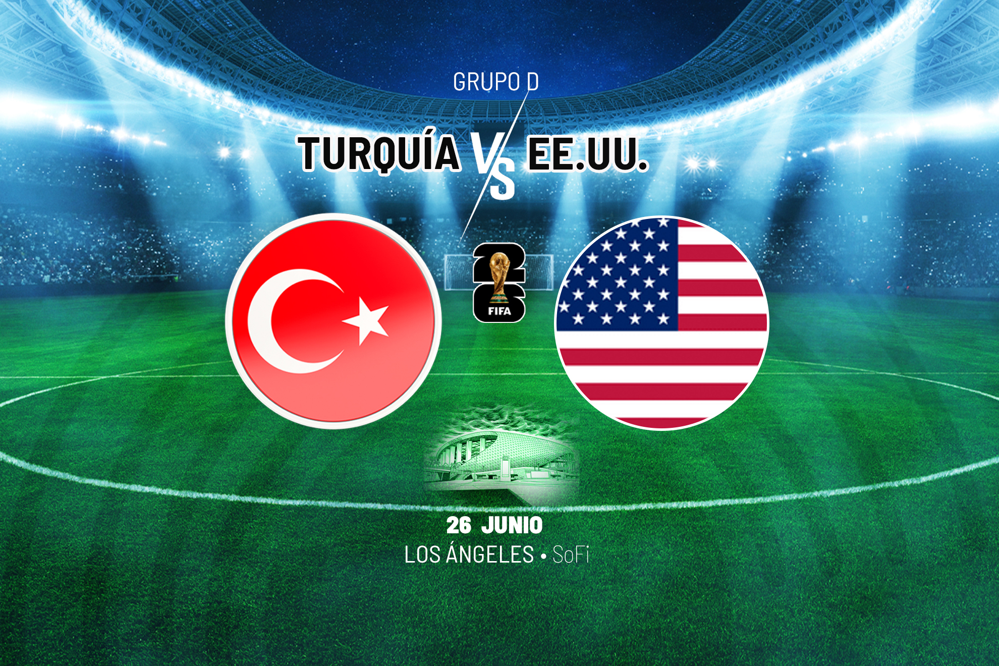 Pronóstico del Turquía - EE.UU. en el Mundial: probabilidades, favorito y quién ganará el partido según el modelo MARCA