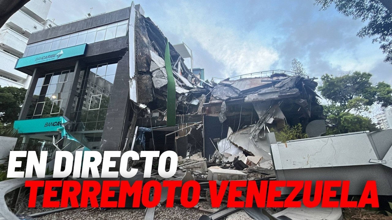 Terremotos de 7,2 y 7,5 en Venezuela: se declara el estado de emergencia y confirman muertos en Caracas
