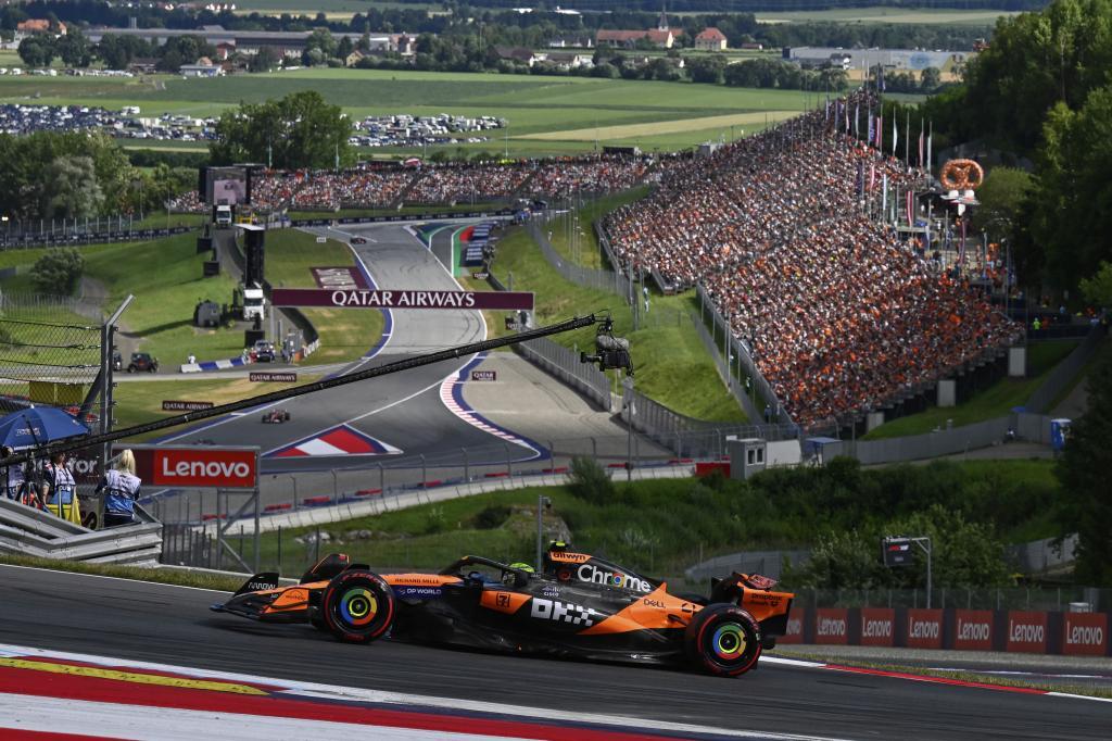 Horarios de los libres y clasificación sprint F1 del GP de Austria y dónde ver hoy en TV los entrenamientos de Alonso y Sainz
