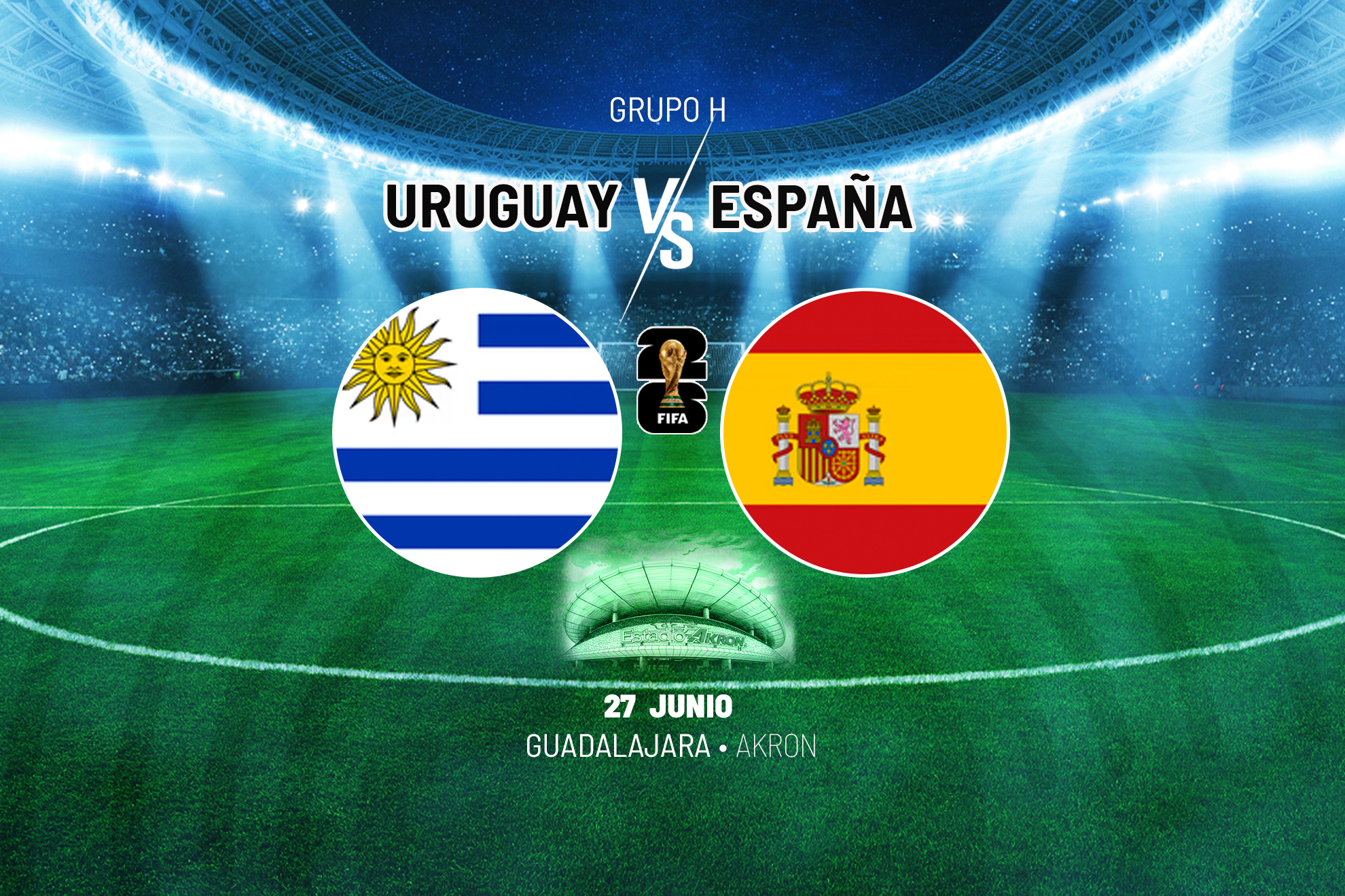 A qué hora juega España - Uruguay hoy: dónde ver en TV y online el partido del Mundial en directo
