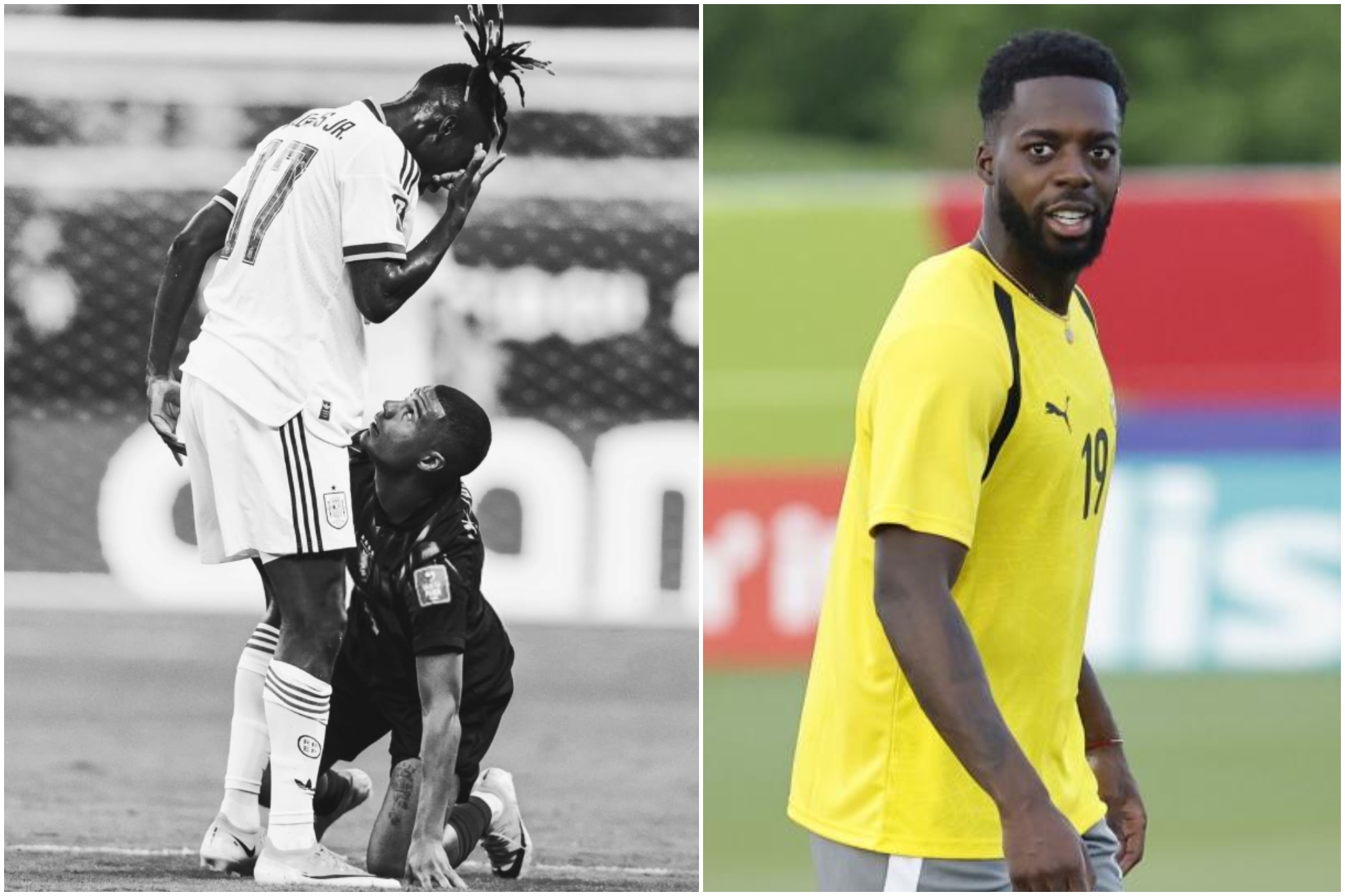 Iñaki Williams lamenta la lesión de Nico: "Es una entrada desmedida, no creo que hiciera falta"