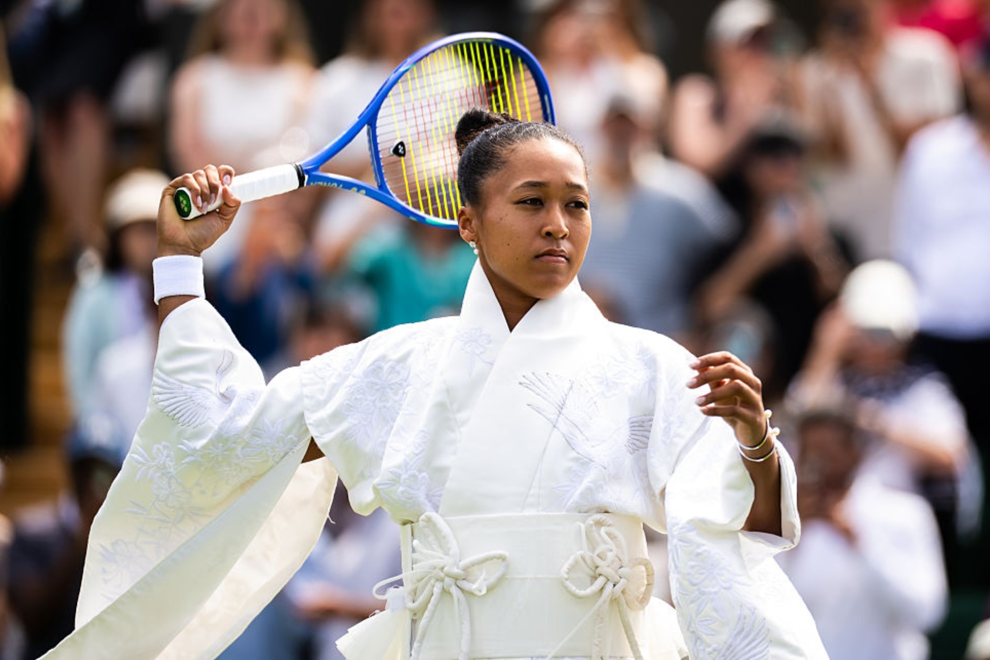 Naomi Osaka sigue dando la nota con su vestimenta en Wimbledon