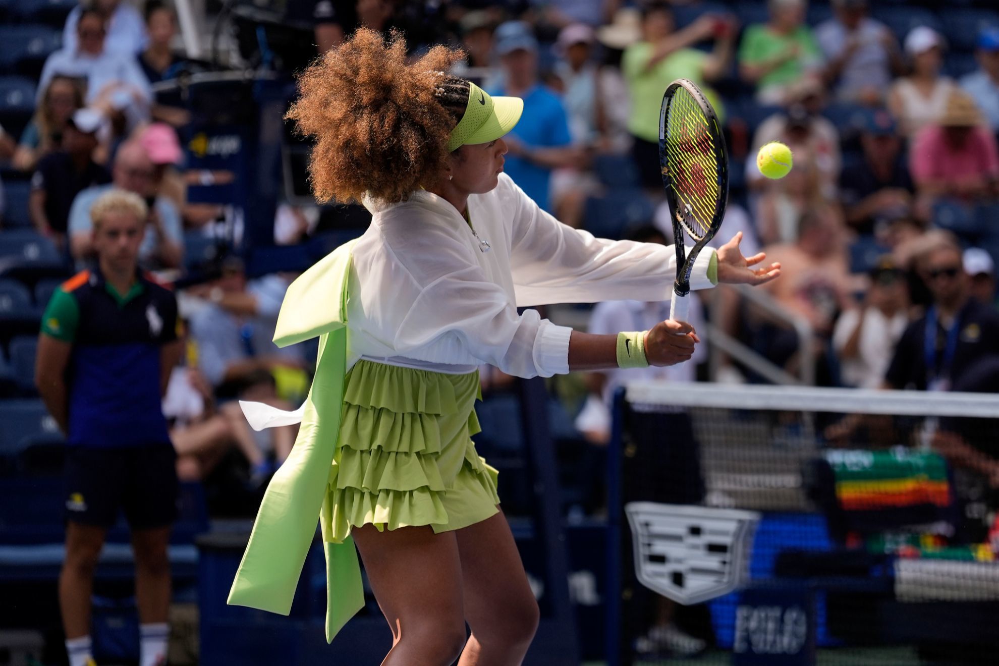 Naomi Osaka deja boquiabiertos a los fans del tenis con su look más japonés para Wimbledon