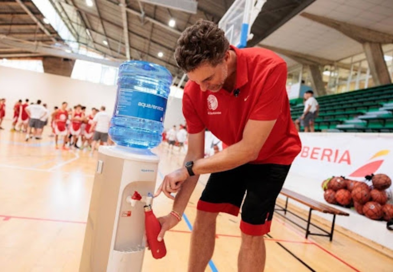 Aquaservice y la Pau Gasol Academy by Santander: hidratación que impulsa el rendimiento