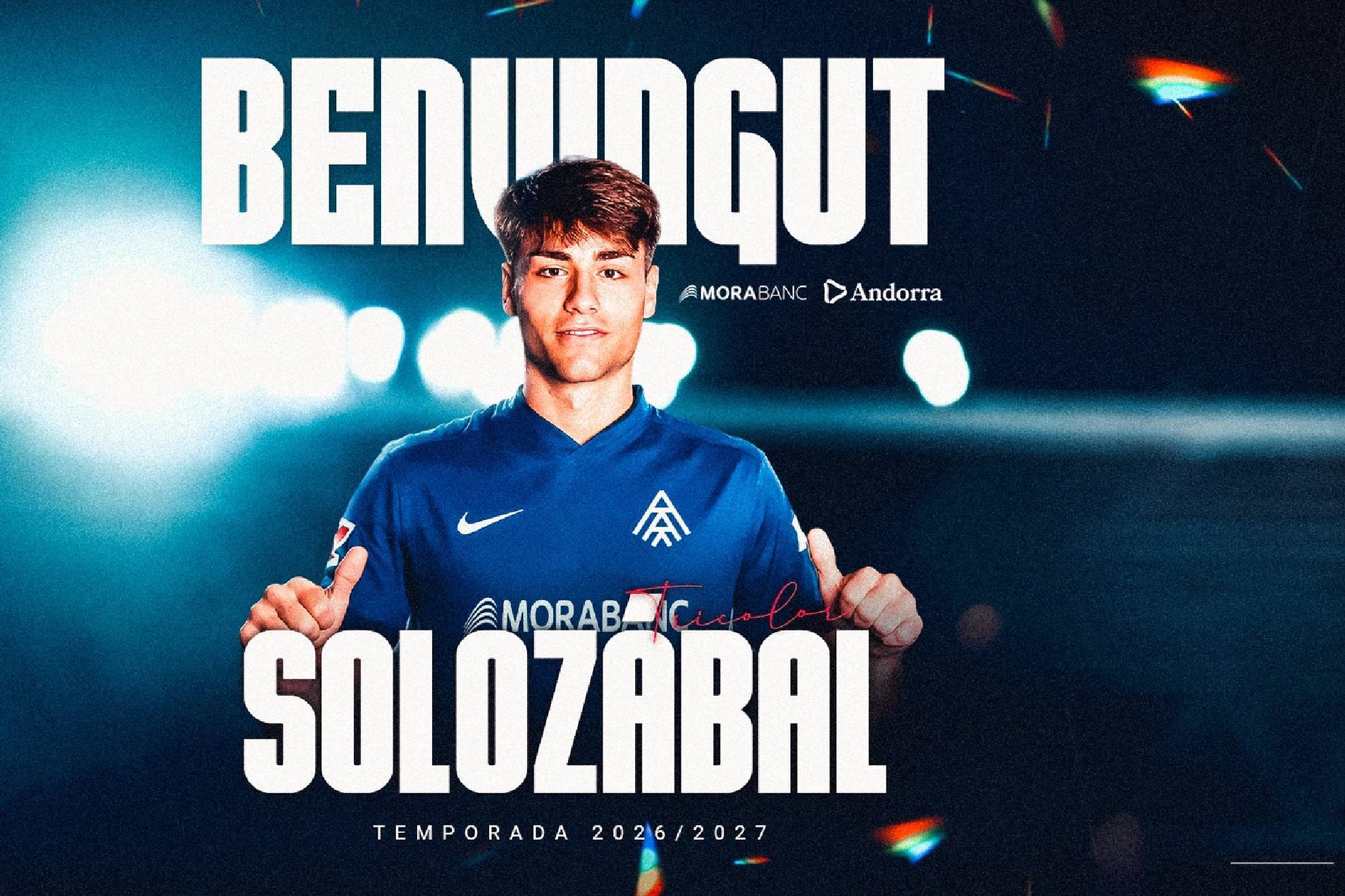 Hugo Solozábal, primer fichaje del Andorra