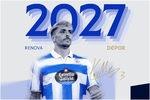 Ximo y el Deportivo seguirán de la mano