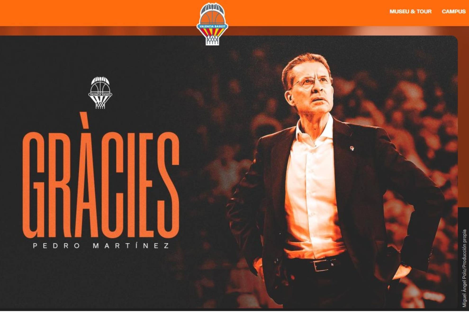 El club taronja oficializa el portazo de su entrenador: "Pedro Martínez abandona el Valencia"