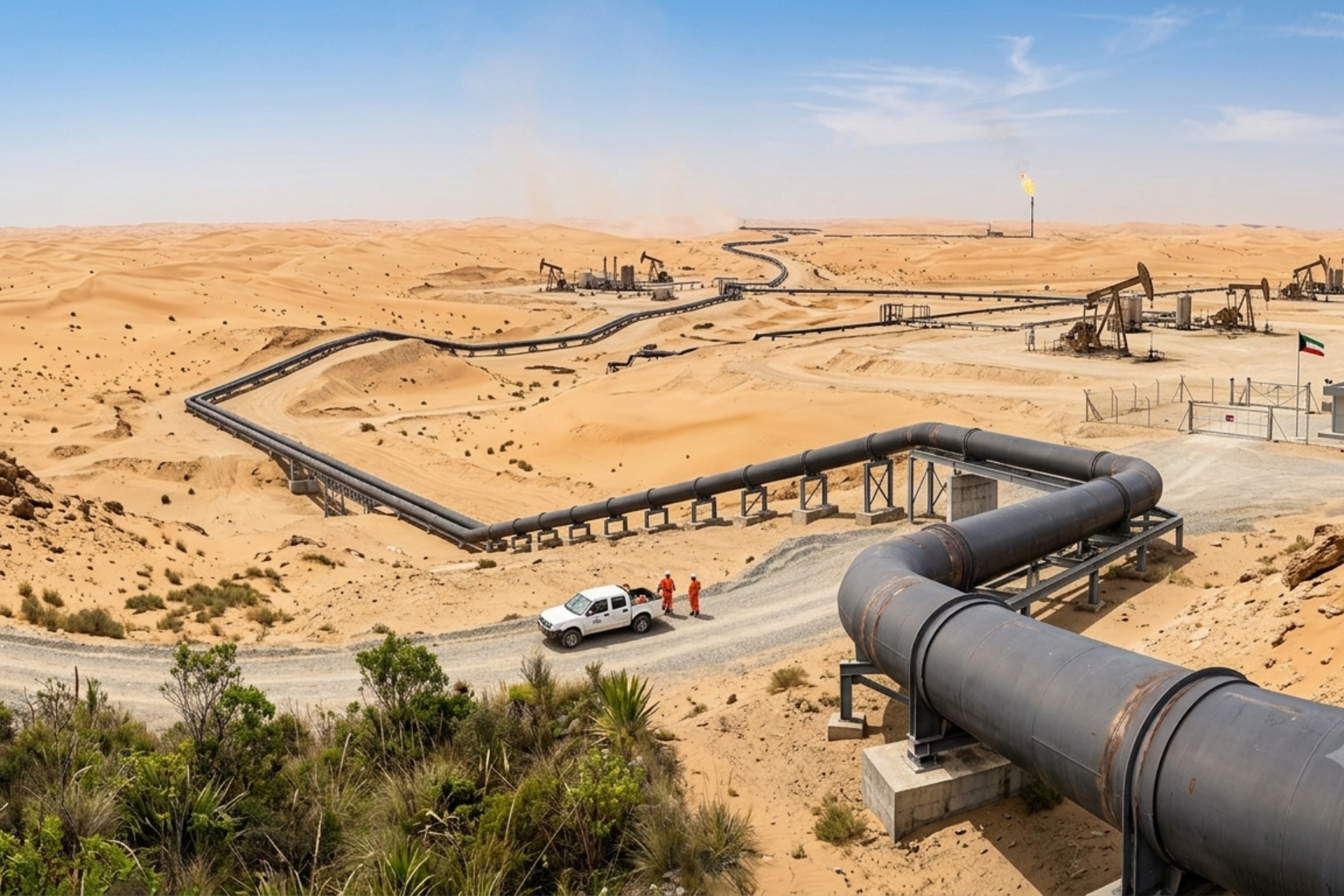 La reapertura del estrecho de Ormuz no frena el nuevo orden energético en Oriente Medio: Qatar, Kuwait, Emiratos y Arabia Saudí negocian la construcción de oleoductos