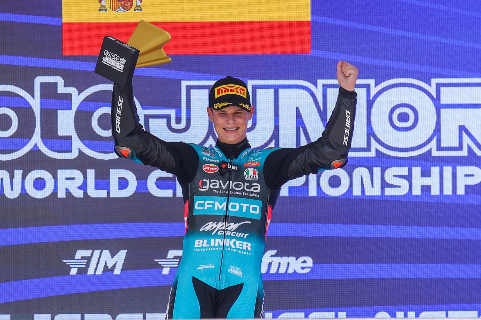 Las altas temperaturas marcan la tercera cita del MotoJunior FIM World Championship