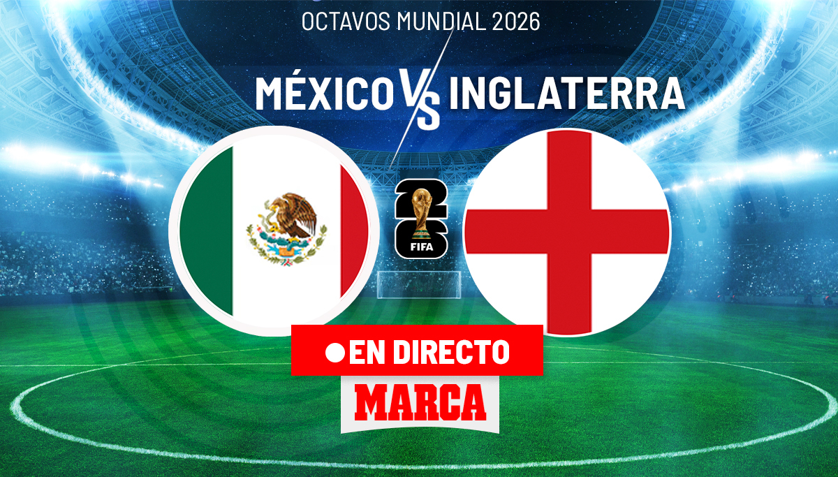 México - Inglaterra en directo: ¡comienza el partido! | Octavos de final del Mundial hoy en vivo