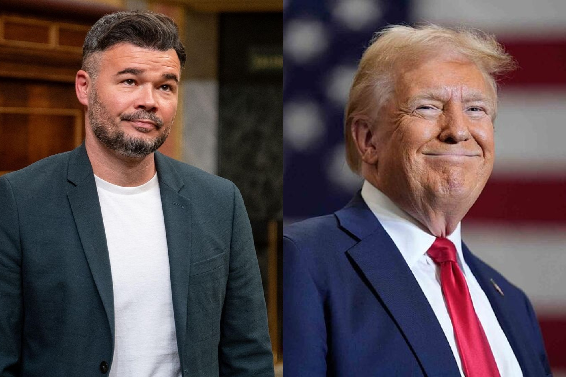 Gabriel Rufián ironiza sobre Donald Trump y su llamada a la FIFA para retirar la roja a Balogun: "Me parece raro"
