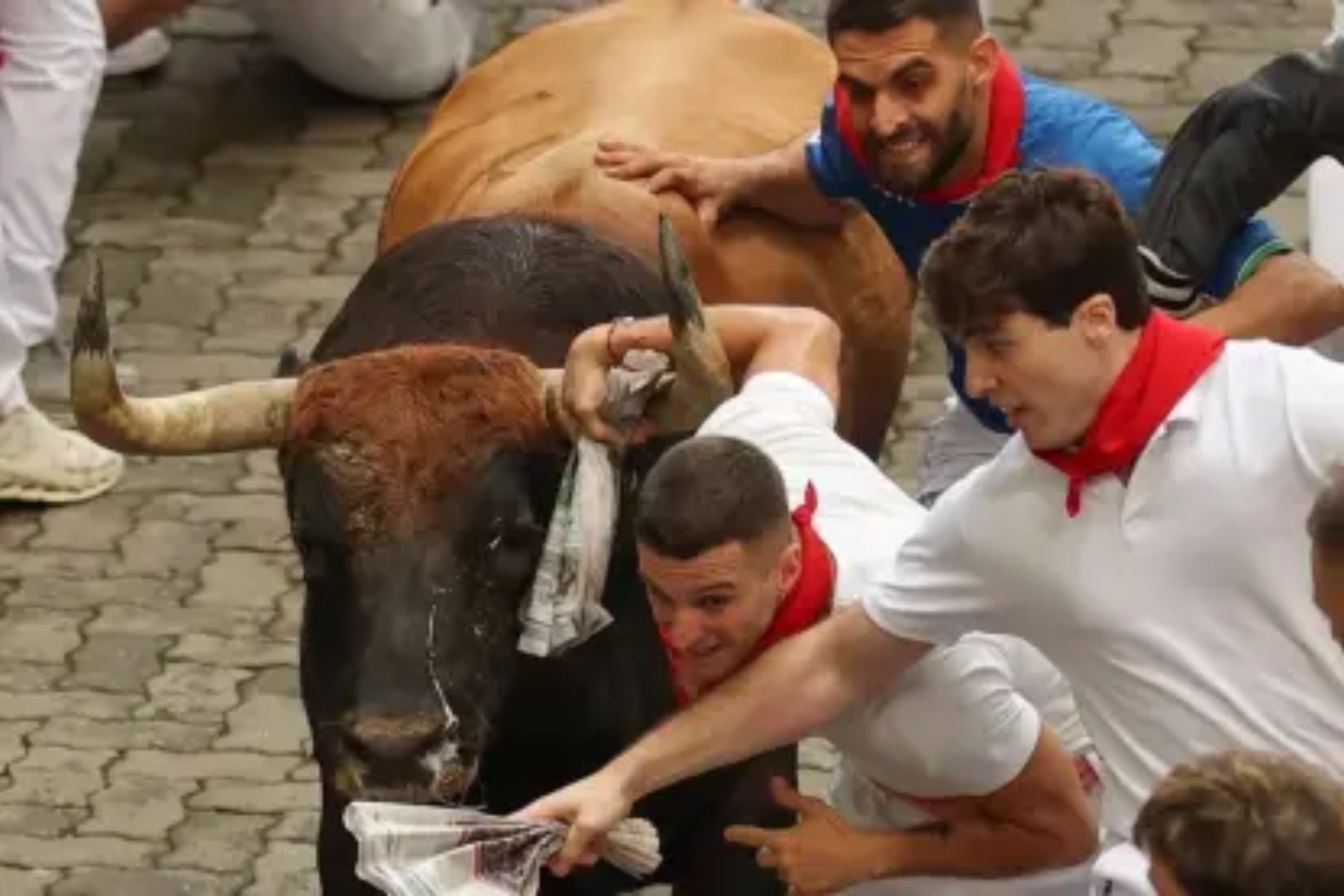 Primer encierro de San Fermín 7 de julio: resumen, heridos, tiempo y cornadas con los toros de Fuente Ymbro