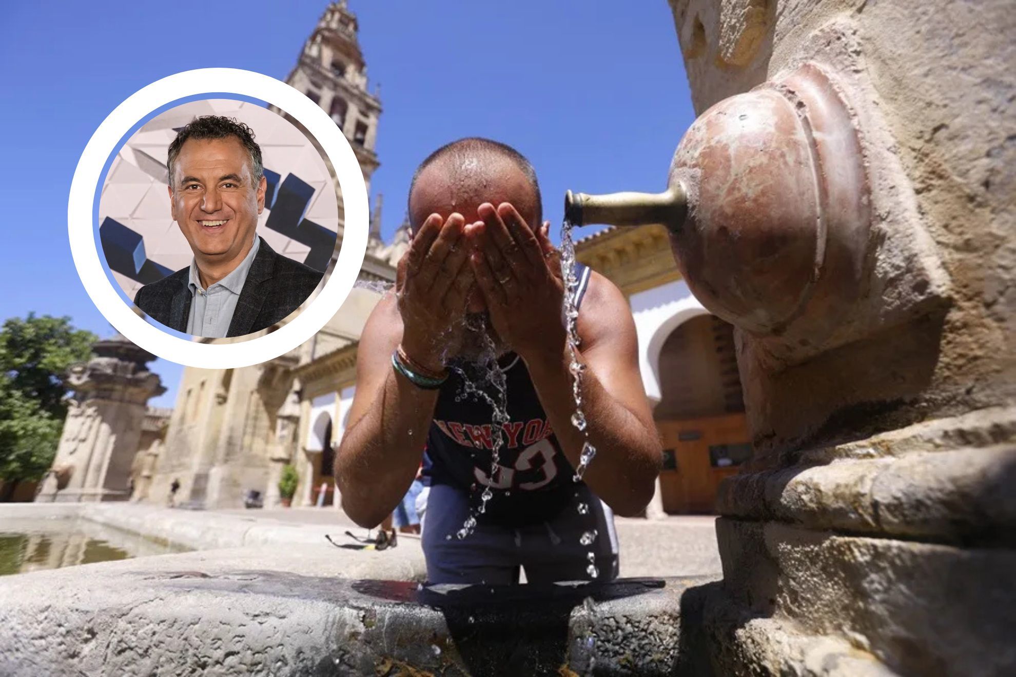 Roberto Brasero, preocupado por la nueva ola de calor: "44 grados a la sombra”