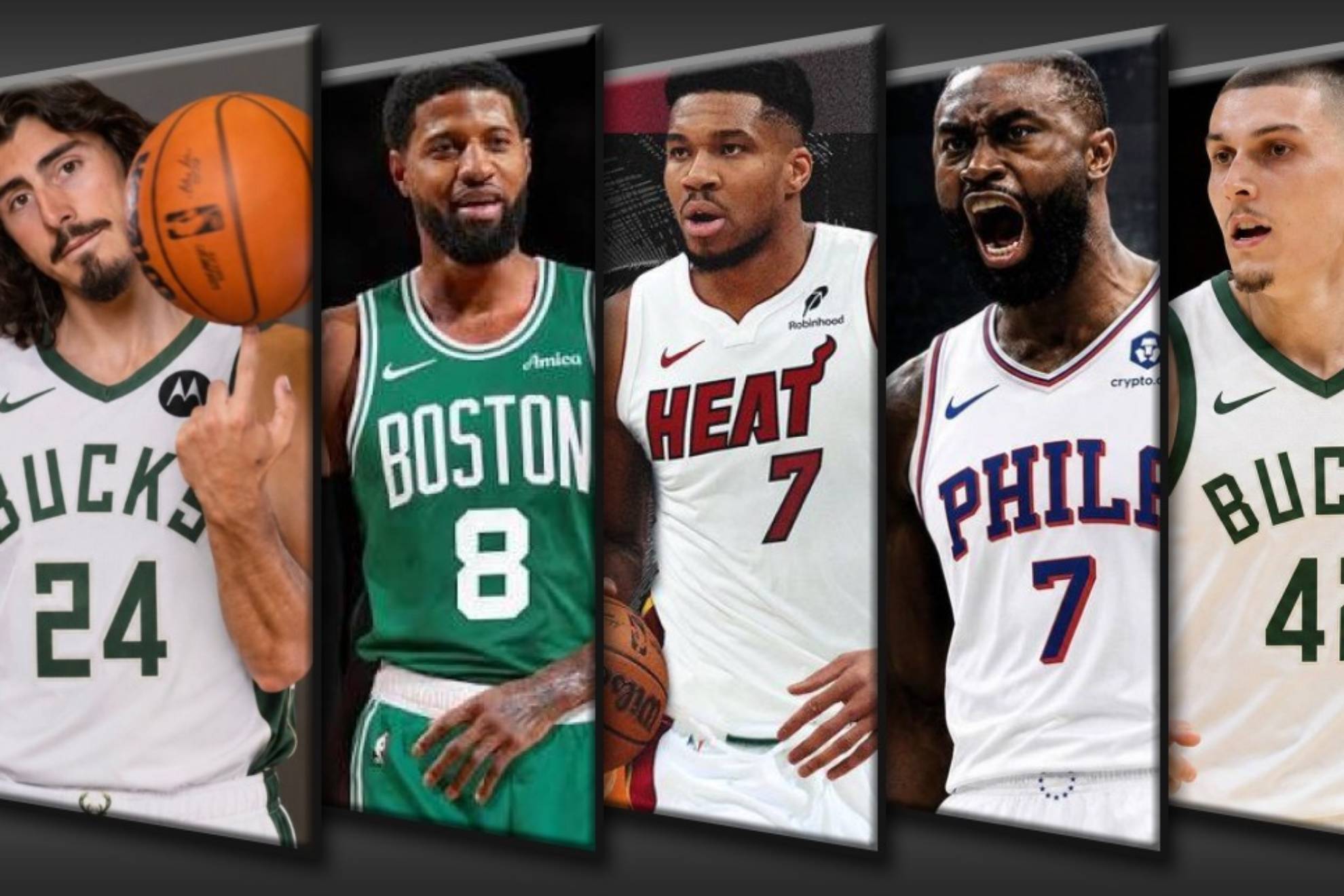 Catarata de traspasos cerrados en la NBA: Antetokounmpo, Jaylen Brown, Tyler Herro, Paul George...