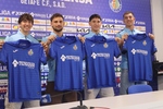 El Getafe presenta cuatro fichajes de una tacada: “Nos vamos a dejar el alma”