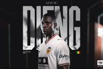 El Valencia hace oficial el fichaje de Aliou Dieng hasta 2028