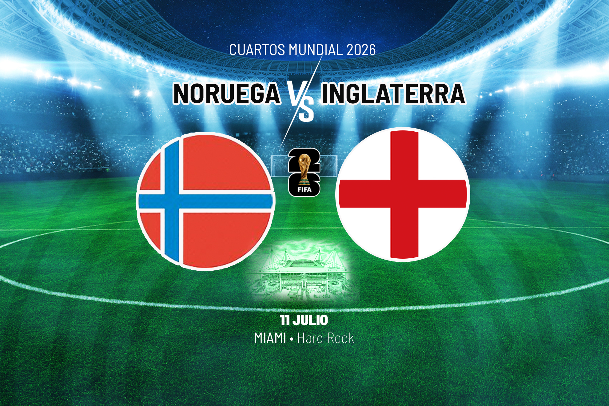 Noruega - Inglaterra: Que vienen los 'vikingos'