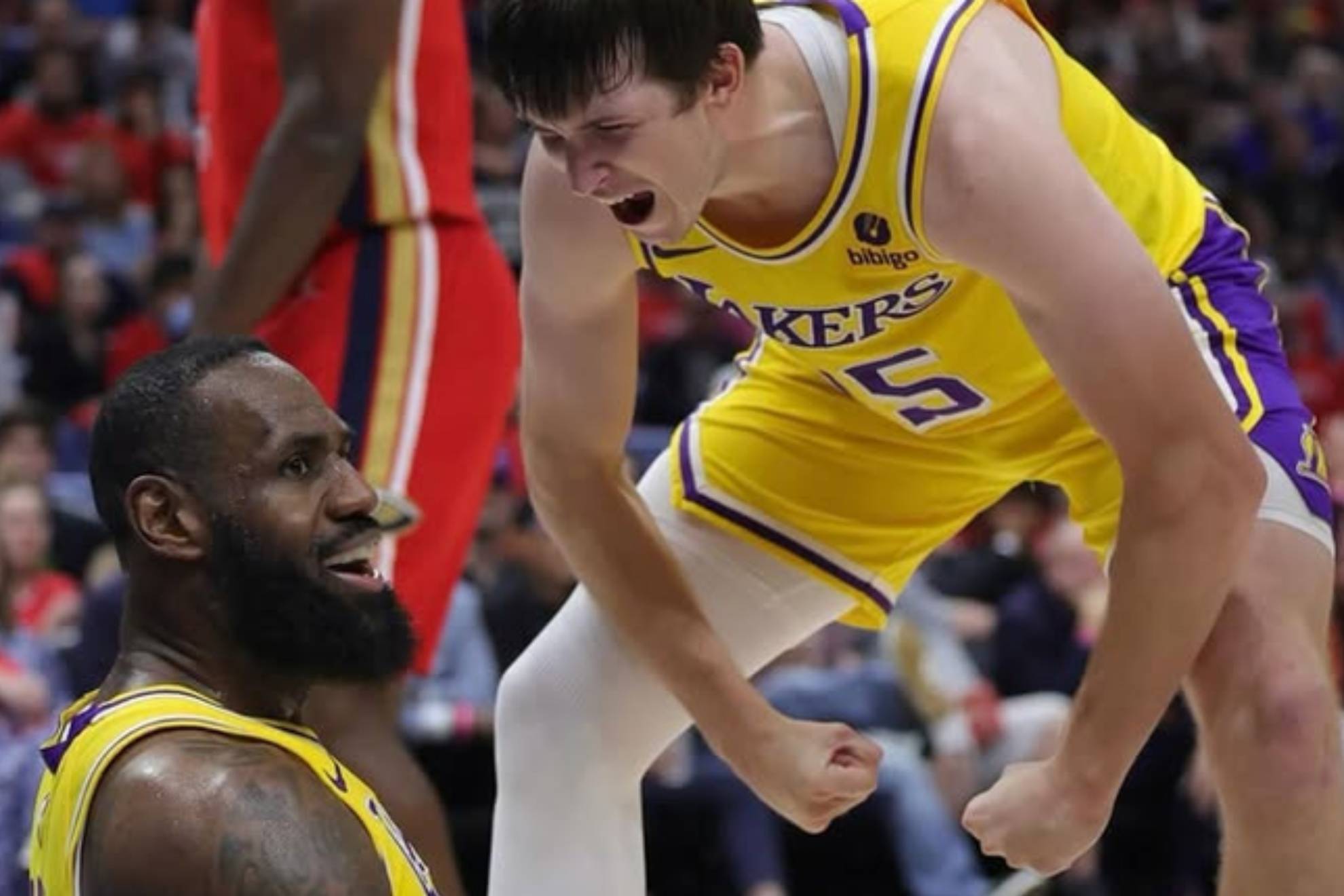 Austin Reaves confiesa su mensaje a LeBron tras su 'cuernos' y como se gastará 185 millones: "Me arruinaste el día"