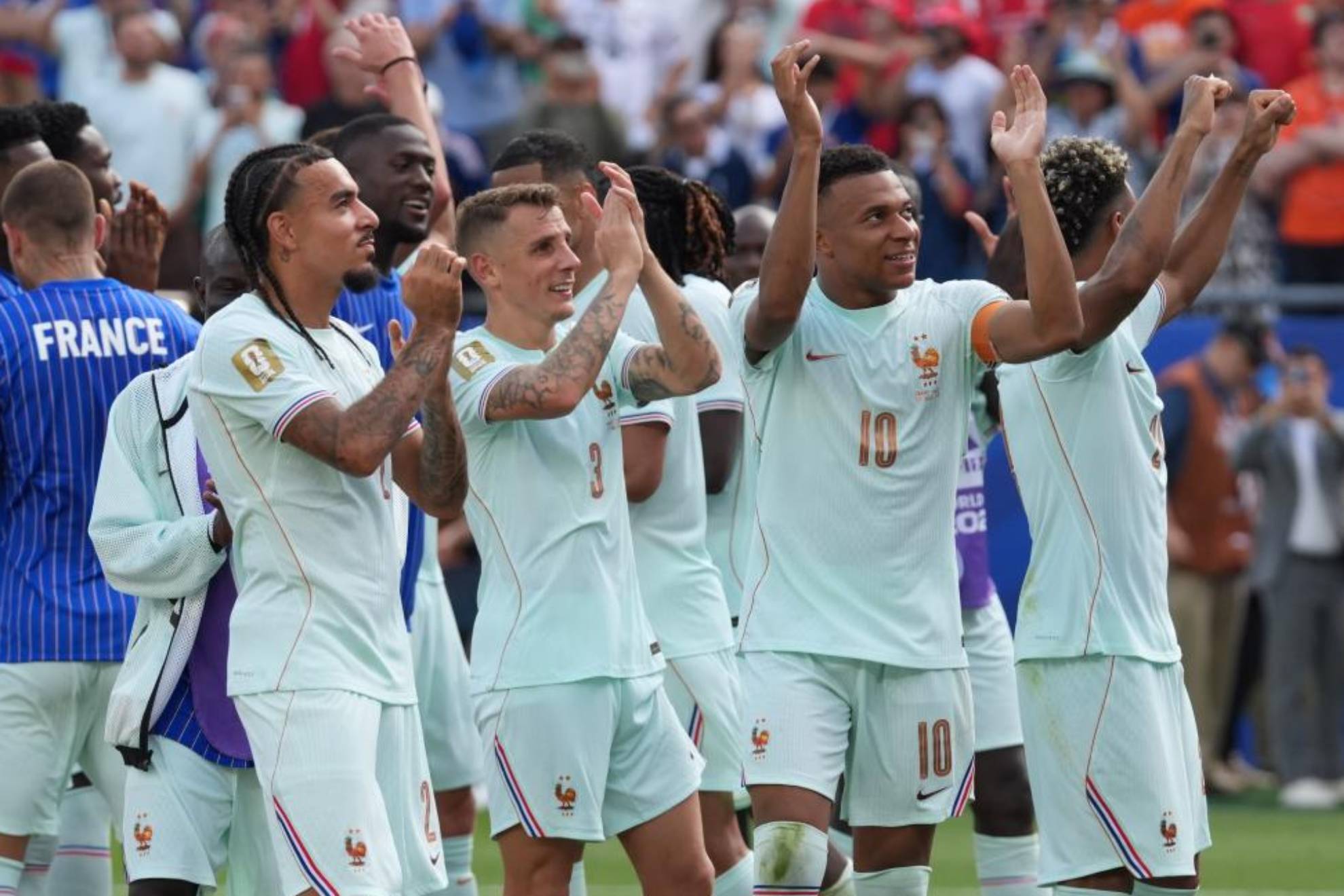Las mil caras de Francia para dominar en el Mundial