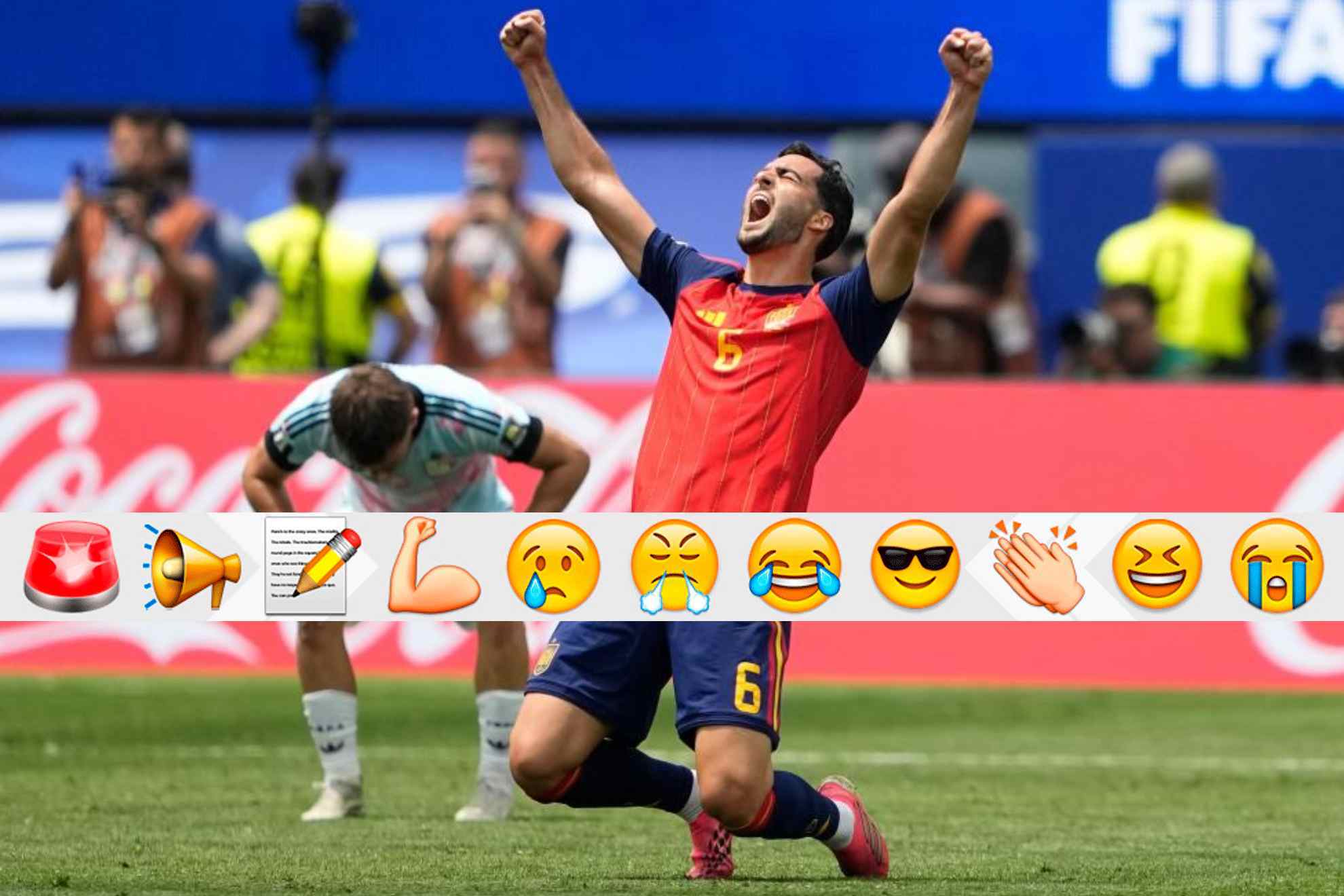 Un suplente que no pone caritas