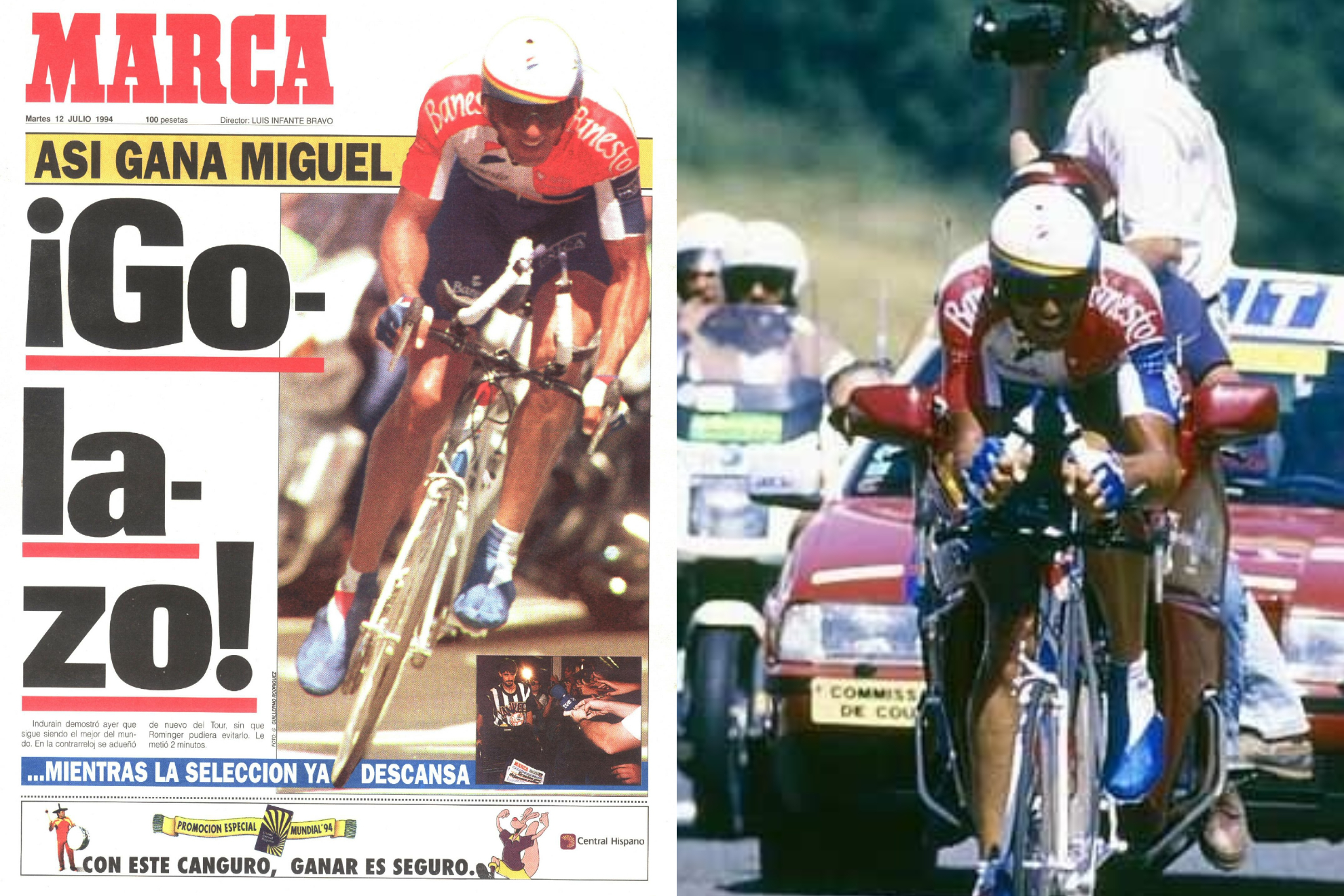 Cuando Indurain destrozó el Tour 94: El nacimiento del 'Tirano de Bergerac'