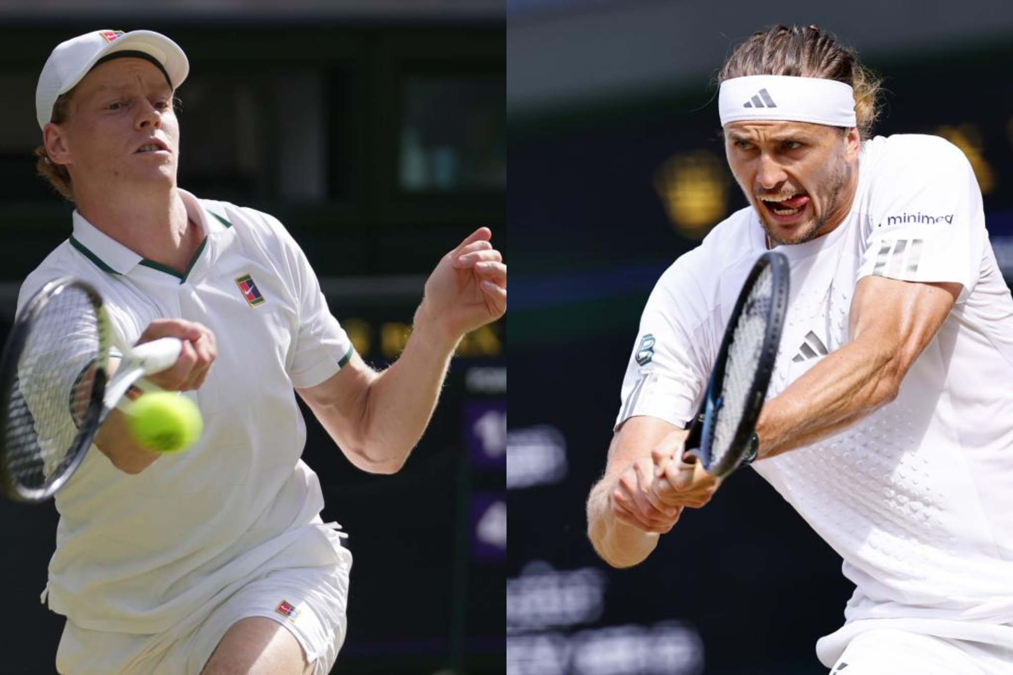 A qué hora es el Sinner - Zverev: horario y dónde ver hoy en TV la final de Wimbledon