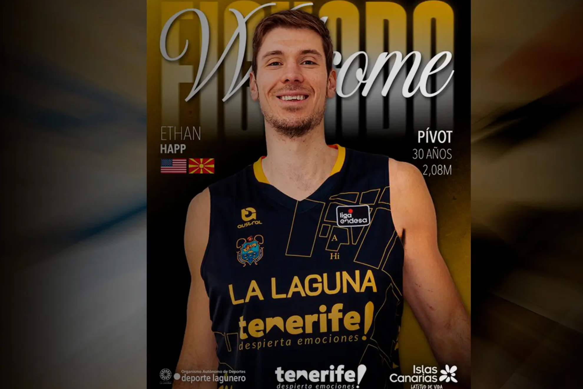 La Laguna refuerza su plantilla con la llegada de Ethan Happ