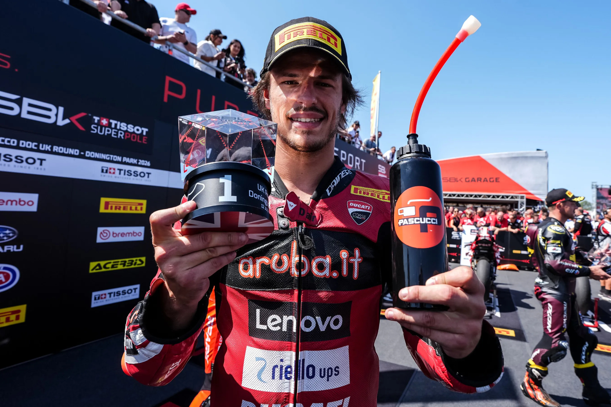 Nicolò Bulega sufre un aparatoso accidente en Mugello