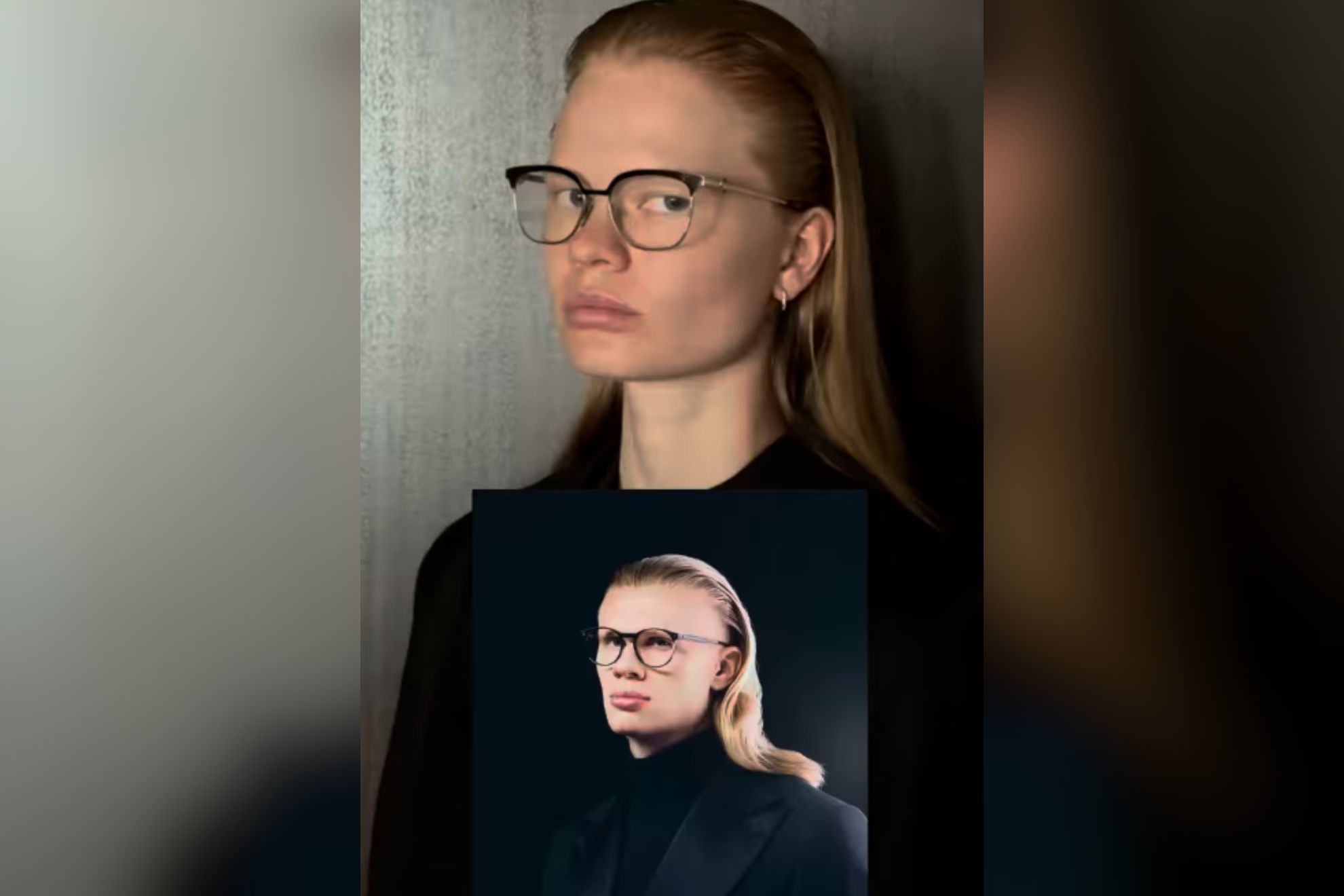 Haaland tiene un doble: así es Anastasia Kostromitina, la modelo rusa que impacta por su parecido con la estrella de Noruega