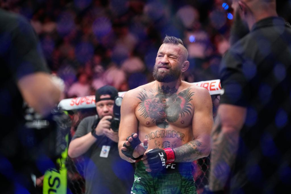 Dana White habla sobre la lesión de McGregor: "Estará fuera un año"