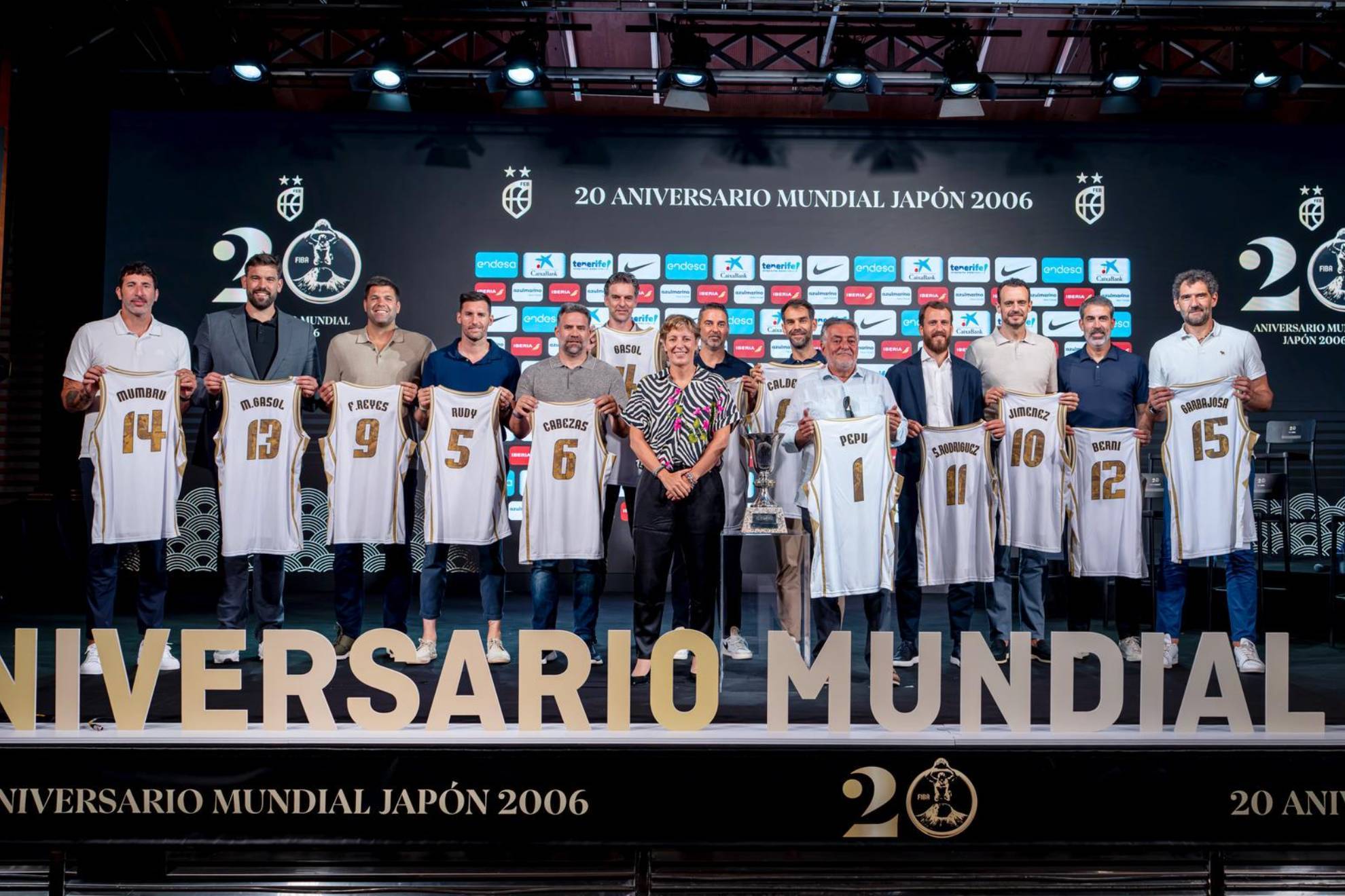 Historia del baloncesto español: los héroes del Mundial 2006 se reúnen por primera vez
