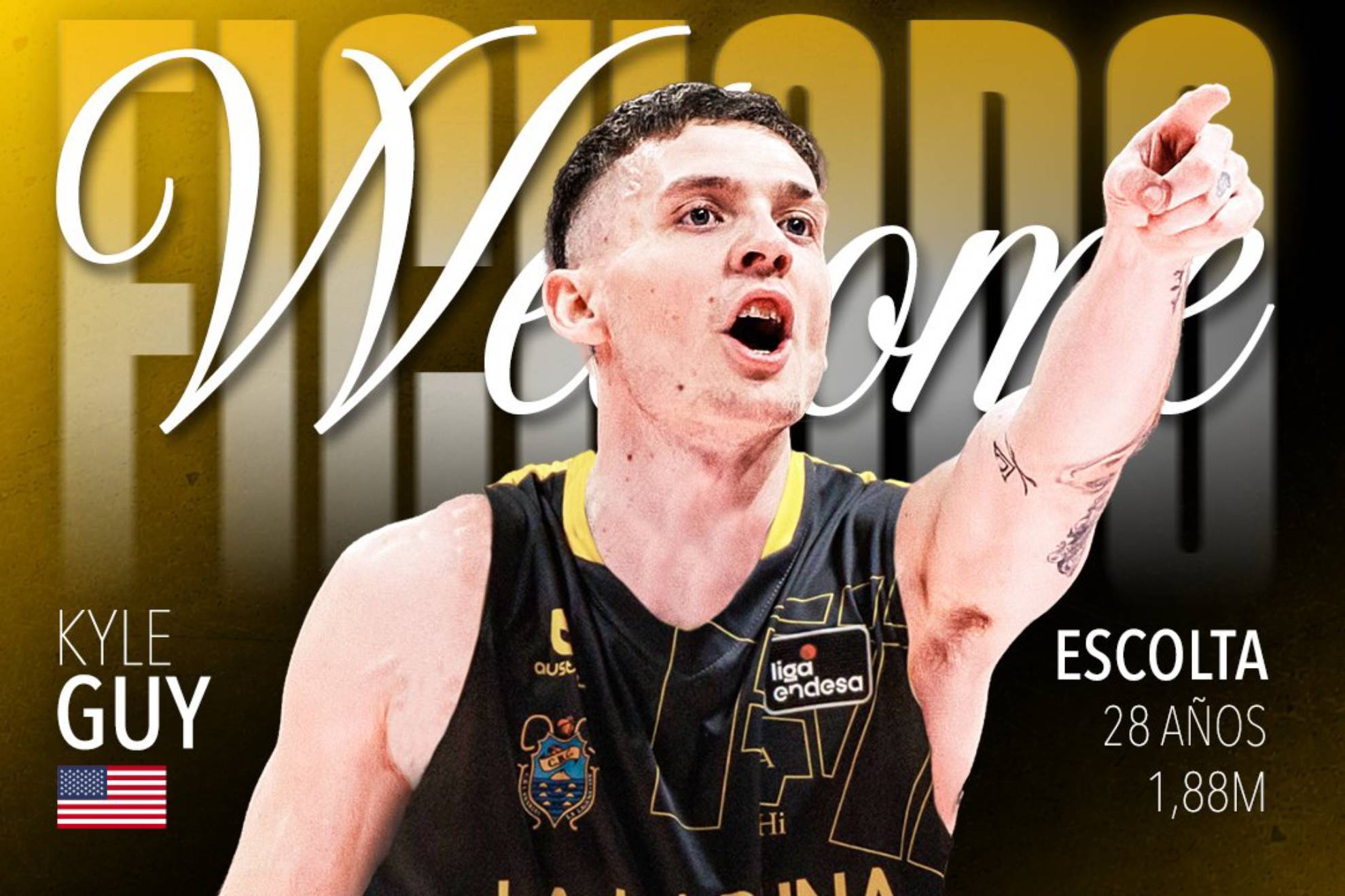 Kyle Guy regresa a La Laguna tras haberse retirado para ser entrenador