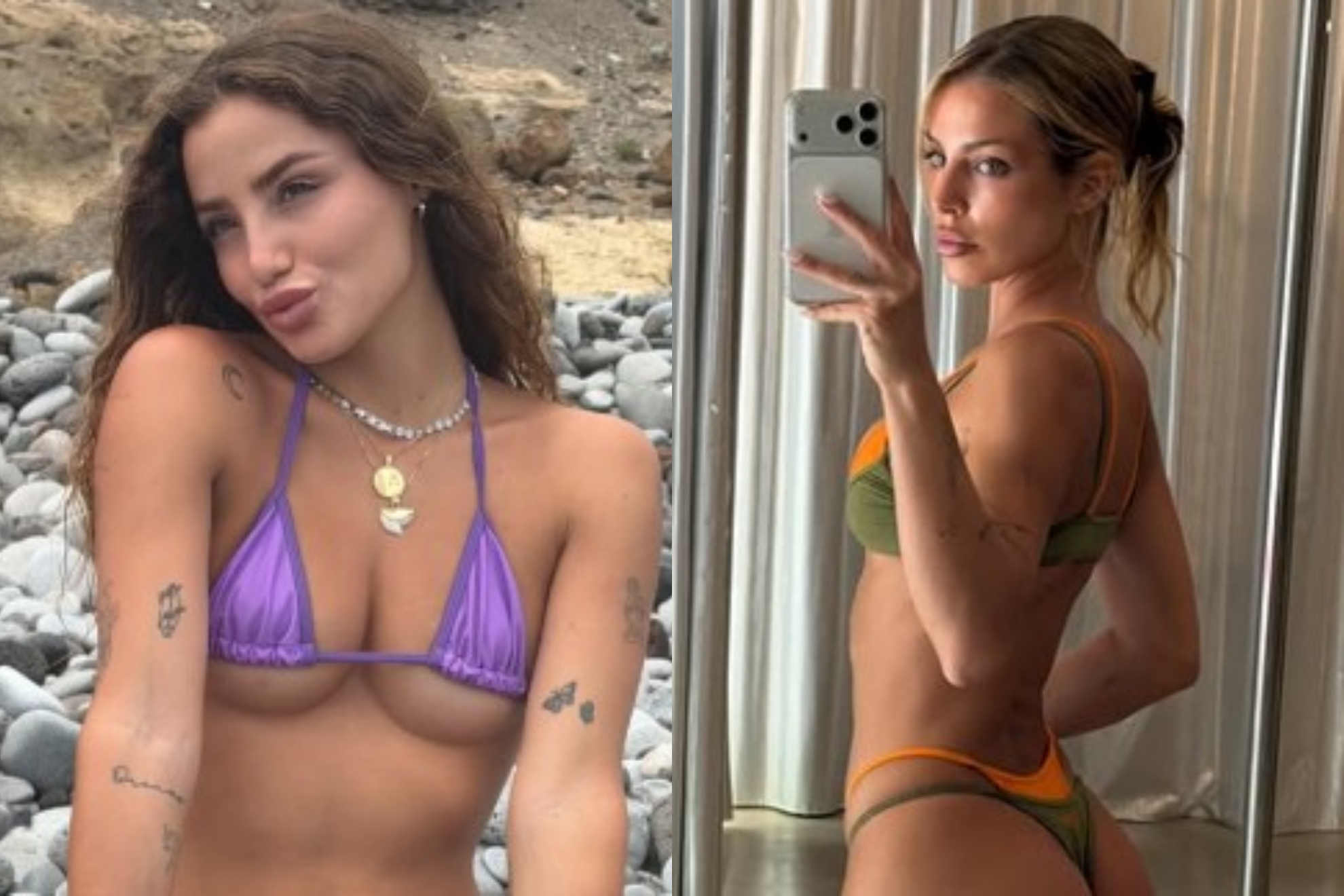 Polémica por los bikinis más 'hot' de internet: Jessica Goicoechea y Sofía Surfers, en pie de guerra