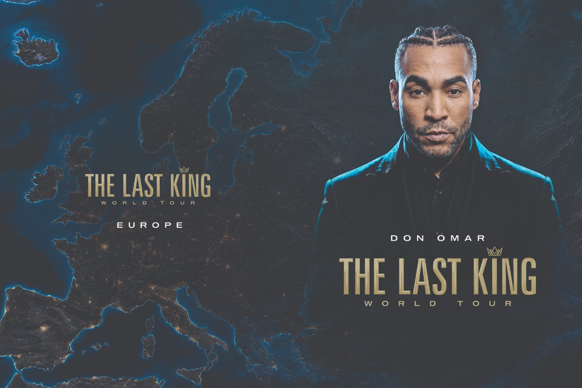Don Omar volverá a España en 2027 con seis conciertos dentro de 'The Last King World Tour'