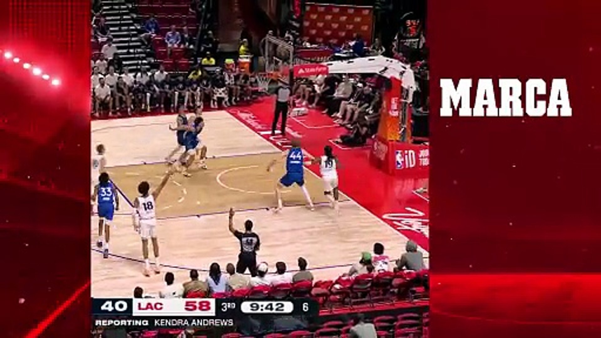 Baba Miller iguala su tope anotador con los Clippers en la Summer League